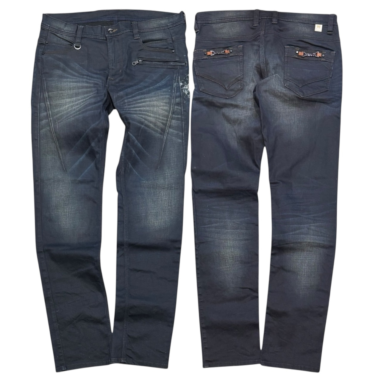Nicole Waxed Jeans (33”)