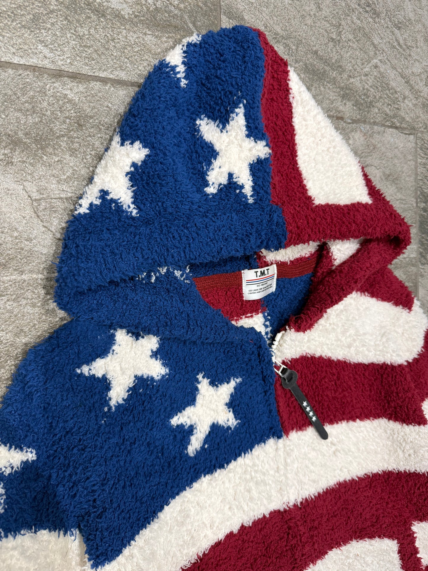 000’s T.M.T USA Zip Up Hoodie (L)