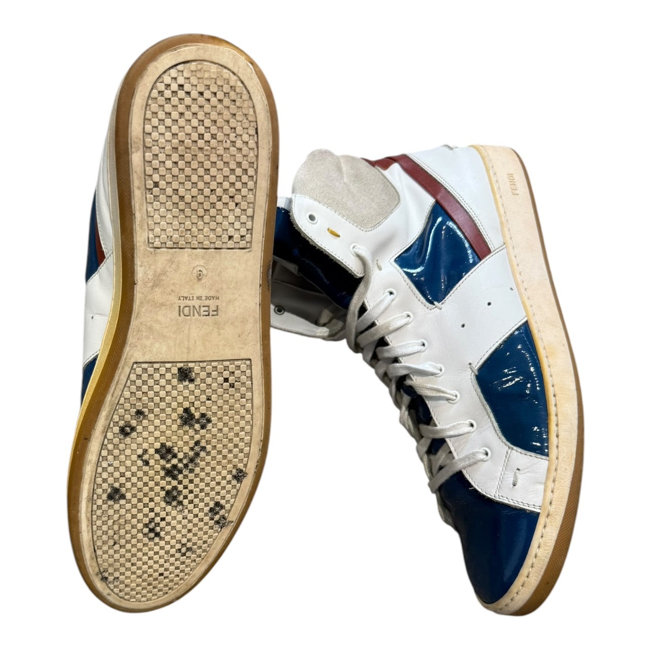 Fendi Patent Leather High Tops (9)