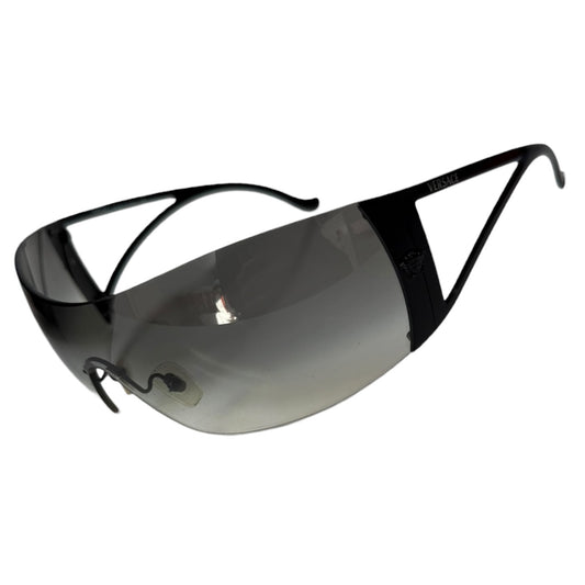 000’s Versace Oversized Gradient Sunglasses
