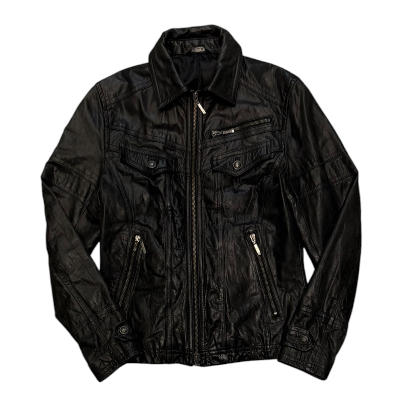 000’s ASM Leather Jacket (S)