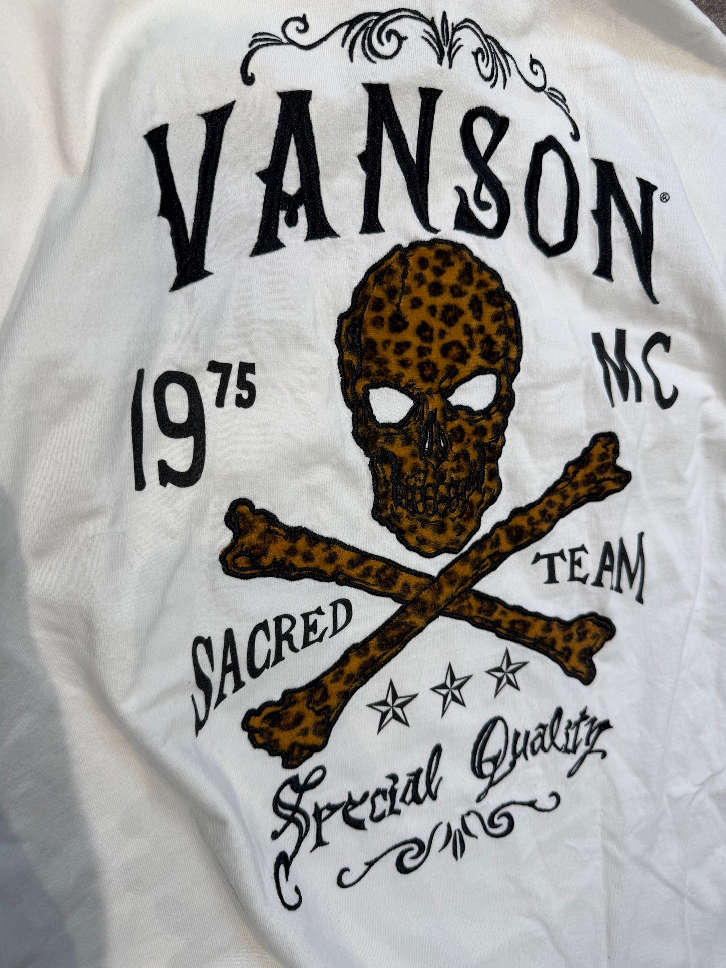 000’s Vanson Skull Polo (L)