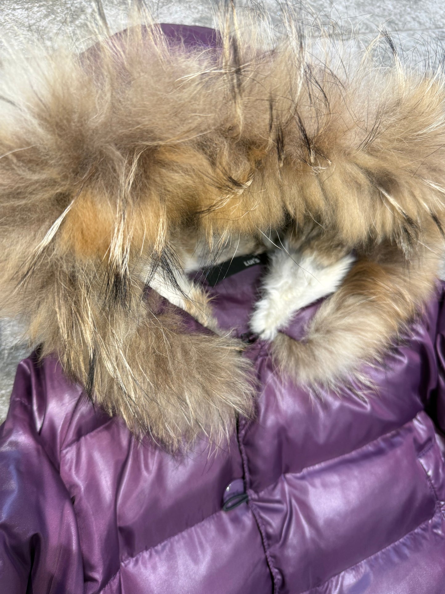 000’s Luis Fur Hood Puffer (S-M)