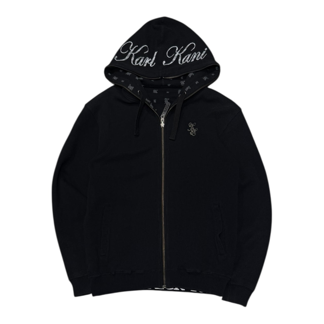 000’s Karl Kani Reversible Zip Up Hoodie (m)