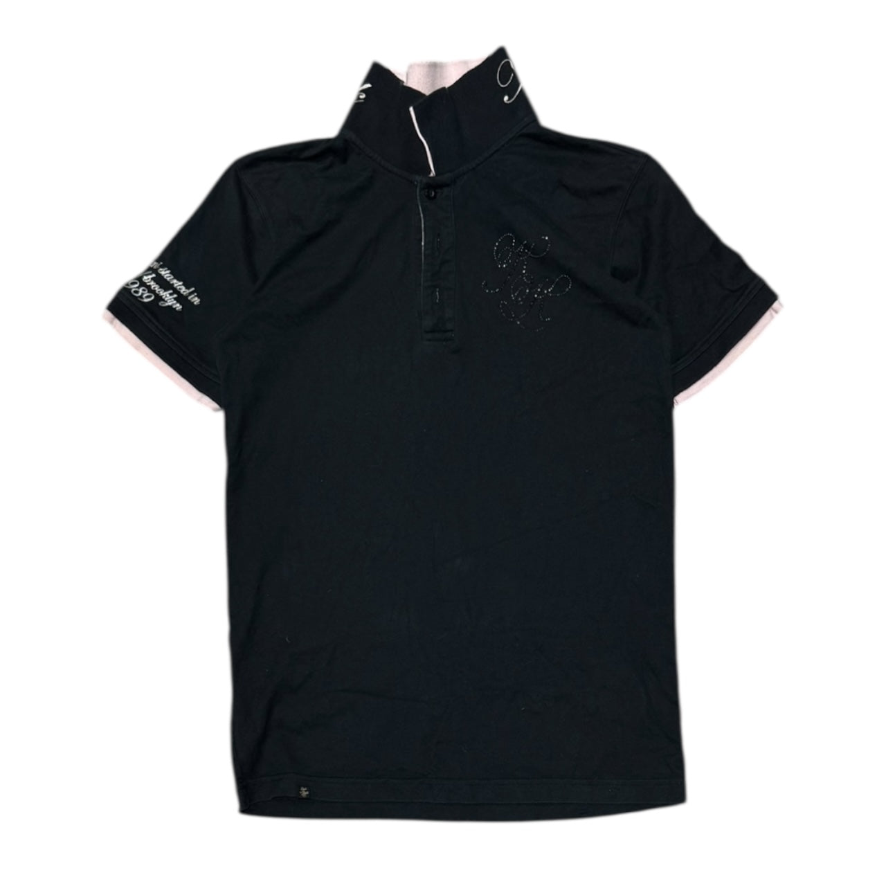 000’s Karl Kani Double Collar Polo (M)