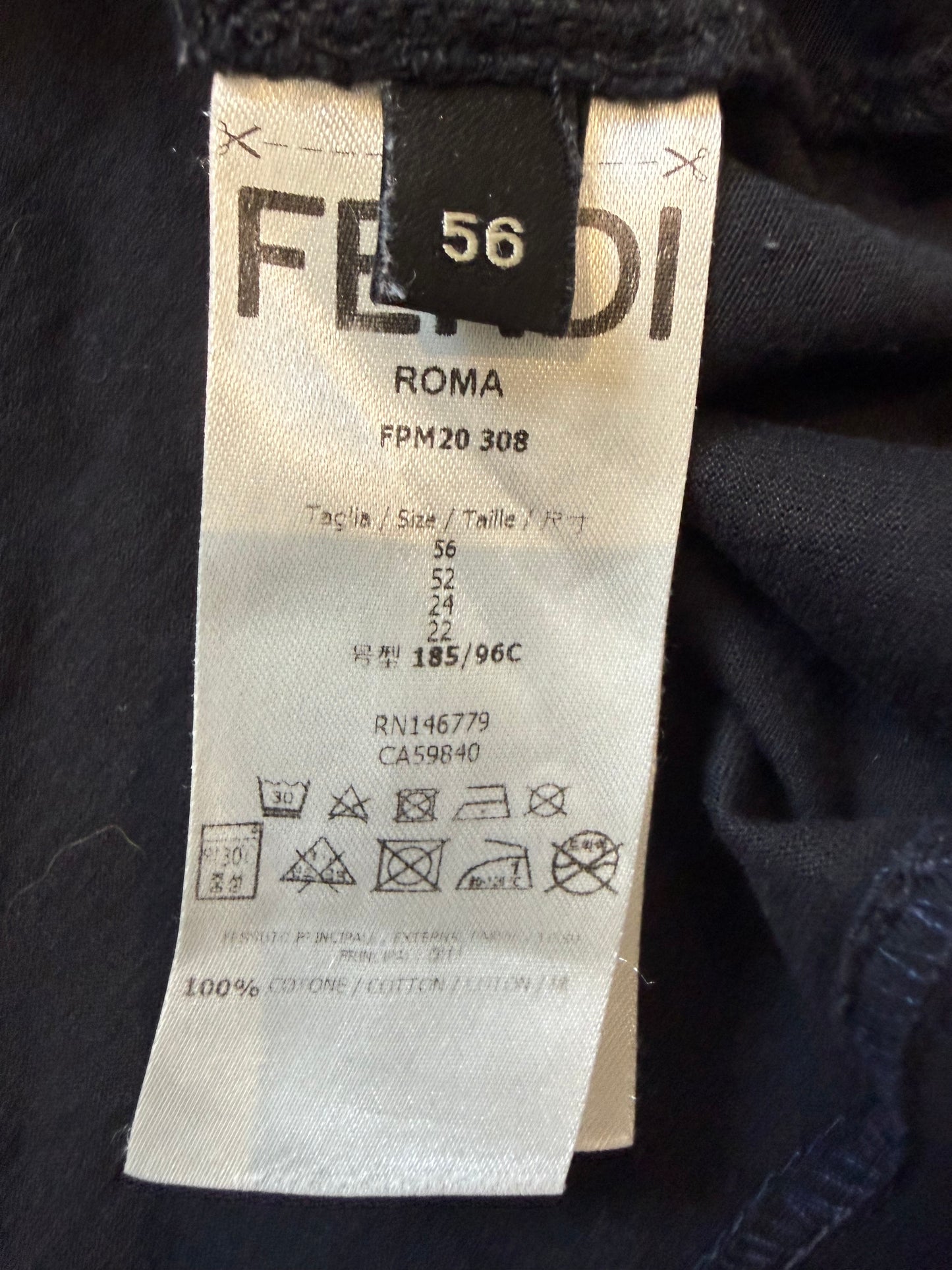 Fendi Suspender Tee (L)