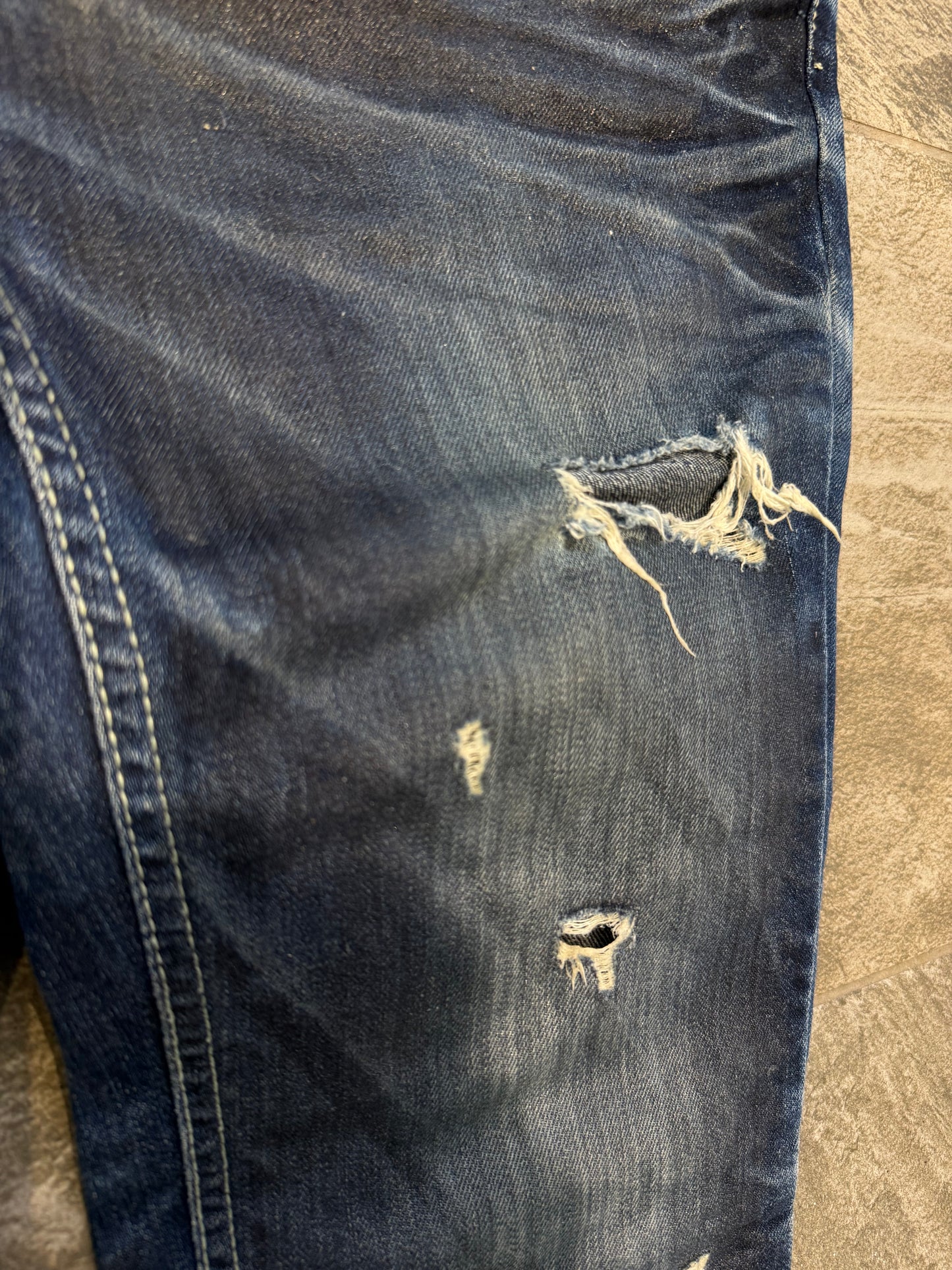 Waxed Lolita Jeans (32”)