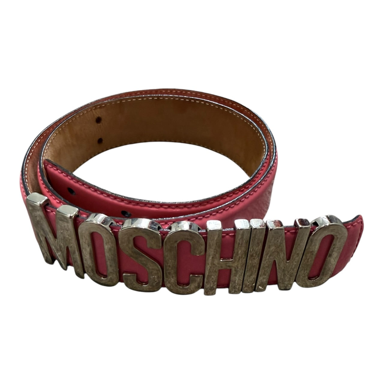 Moschino Patent Leather Belt