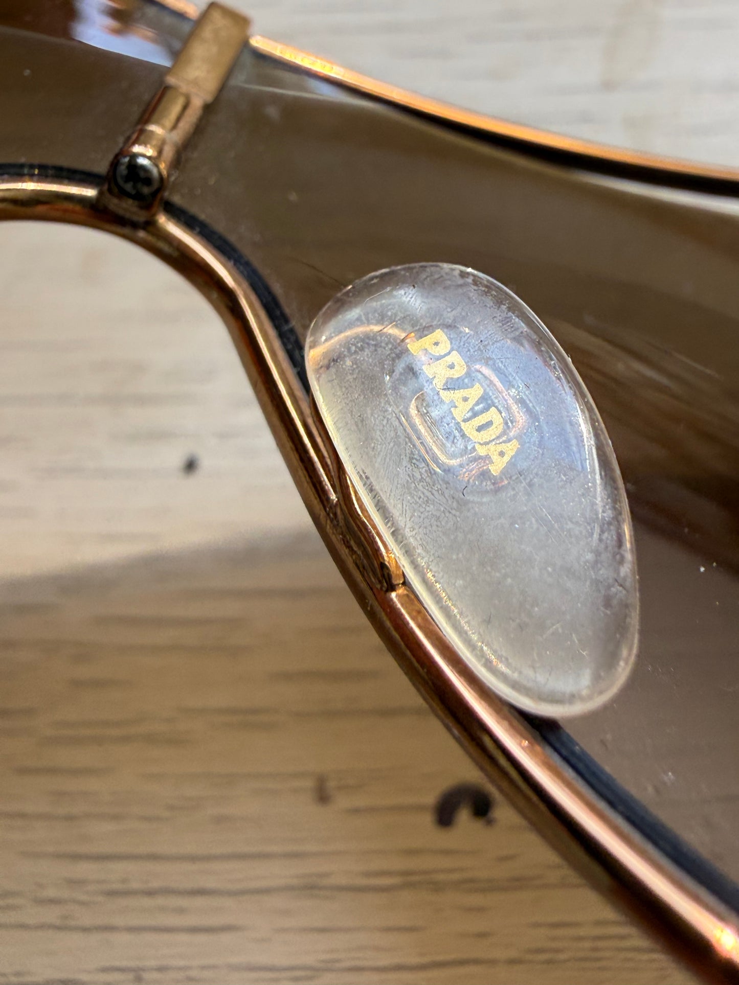 000’s Prada Triangular Plaque Sunglasses