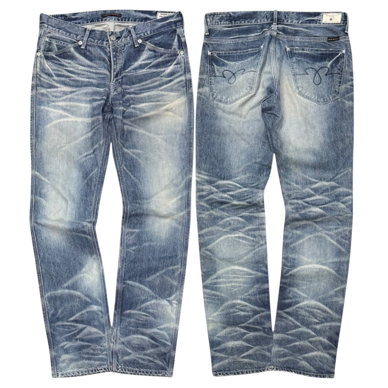 000’s Blueway Whiskered Jeans (32”)
