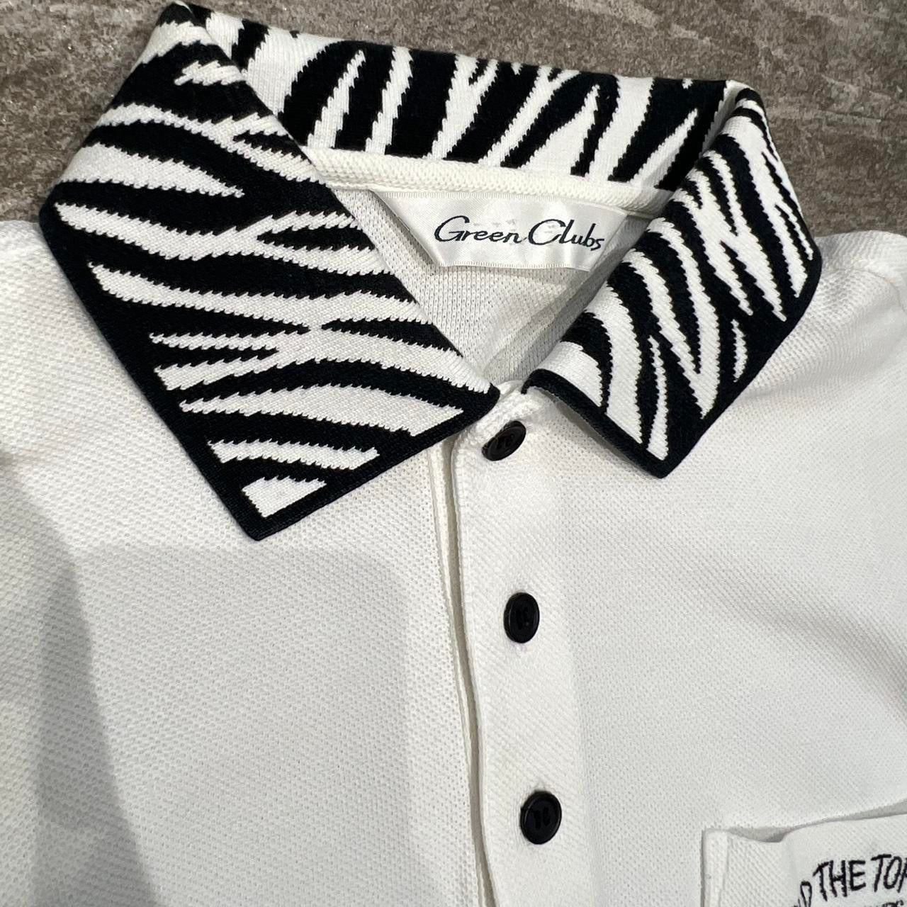 000’s Green Clubs Zebra Polo