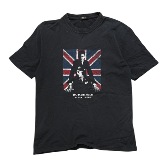 000’s Burberry Union Jack Tee (M)