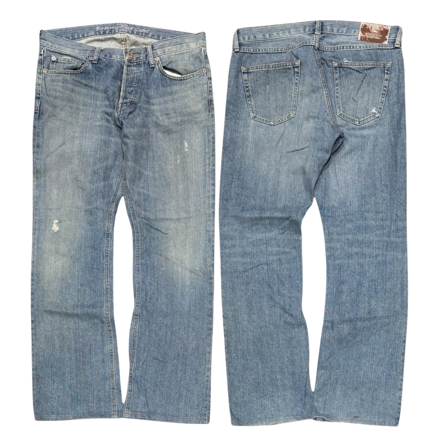 000’s Burberry Bootcut Jeans (33”)