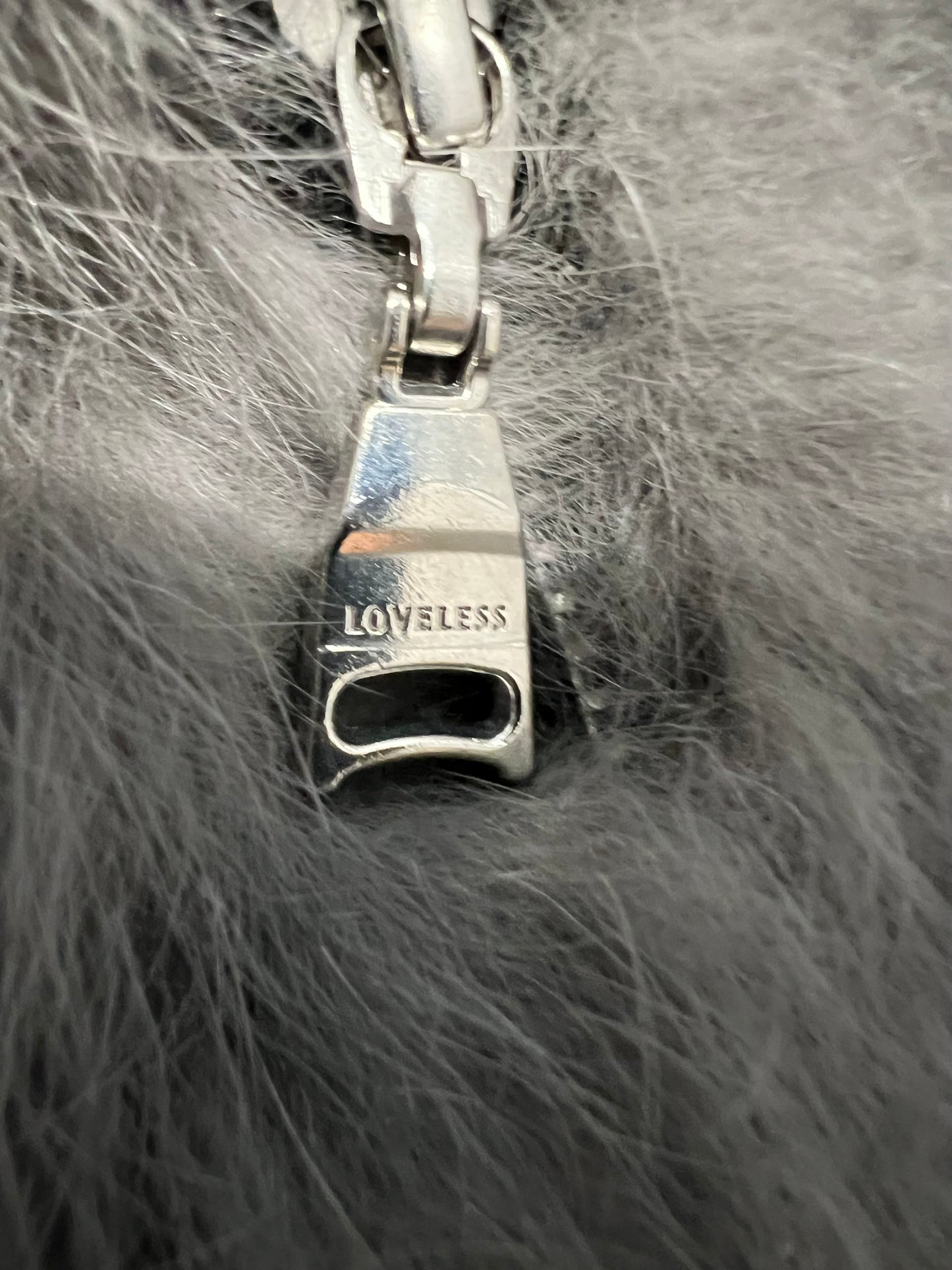 Loveless Rabbit Fur Hoodie