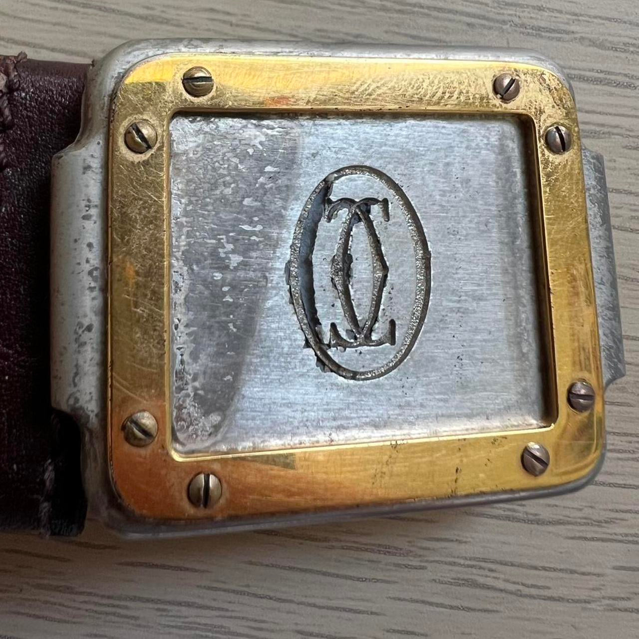 Vintage Cartier Santos Belt