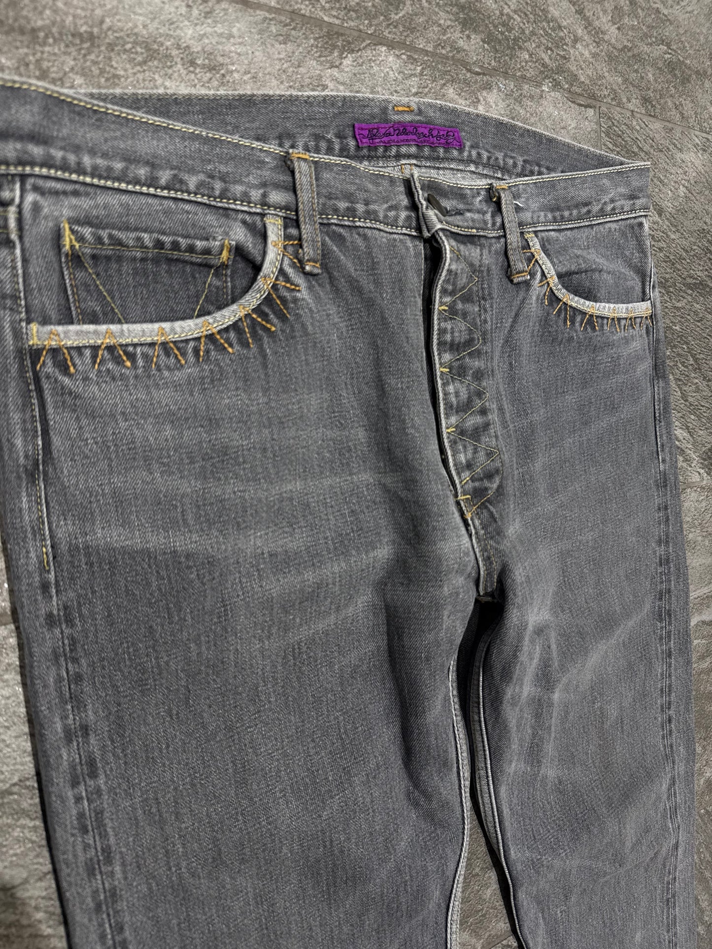 000’s Japanese Selvedge Bootcut Jeans (35”)