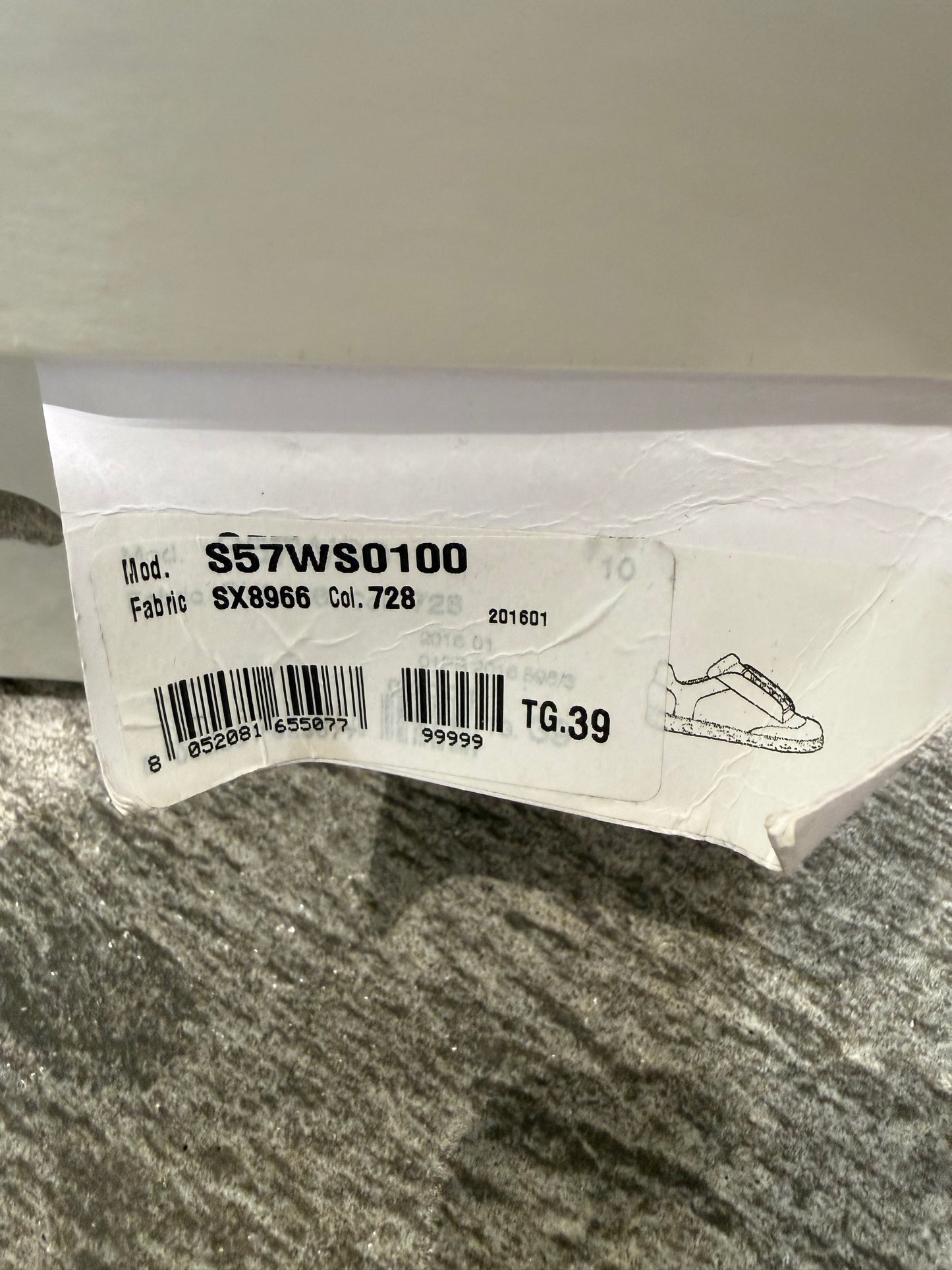 SS2016 Maison Margiela Future Olive Low Tops EU 39 - UK 6