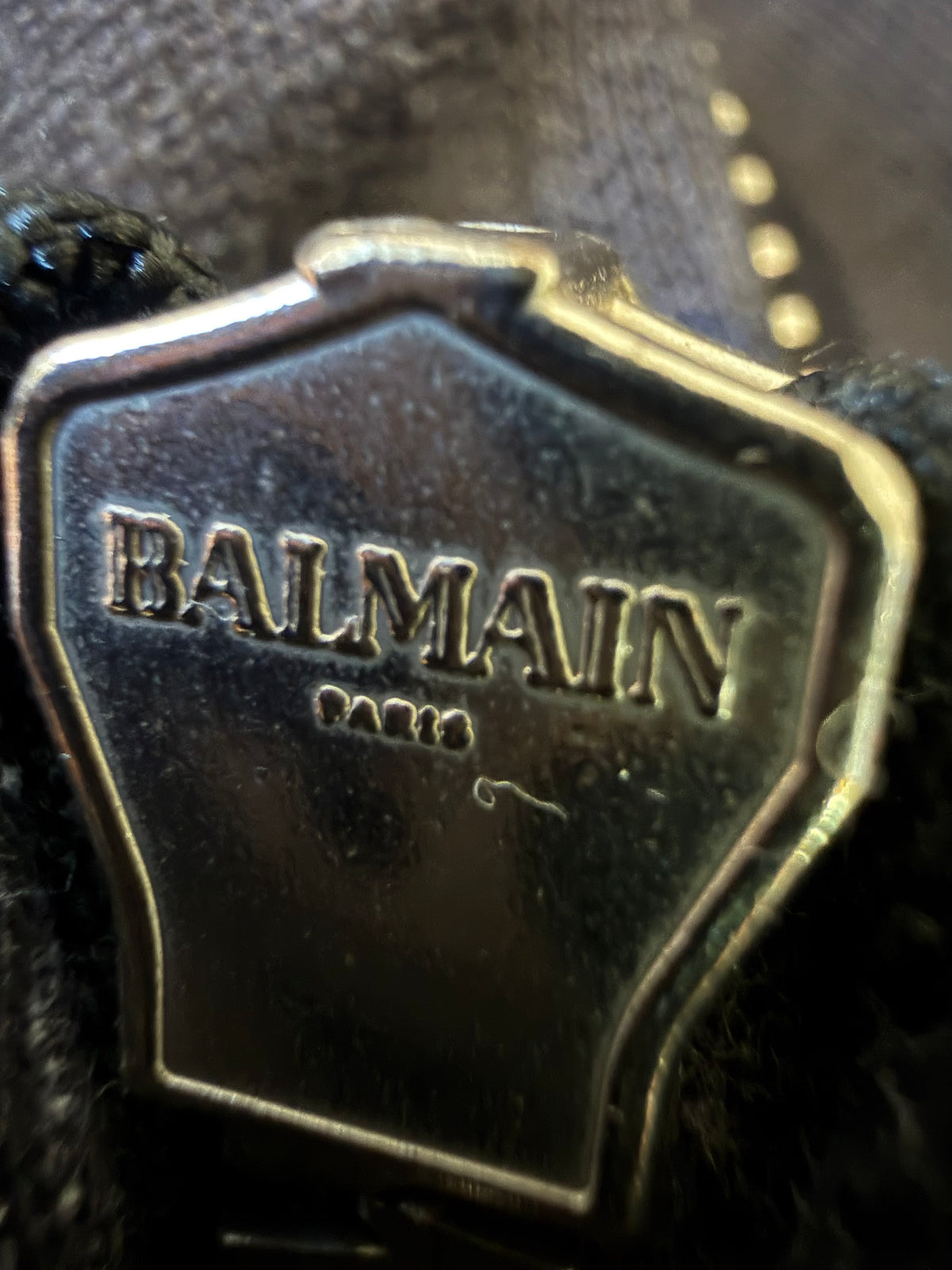 Balmain Exclusive Palm Zip Hoodie (S)