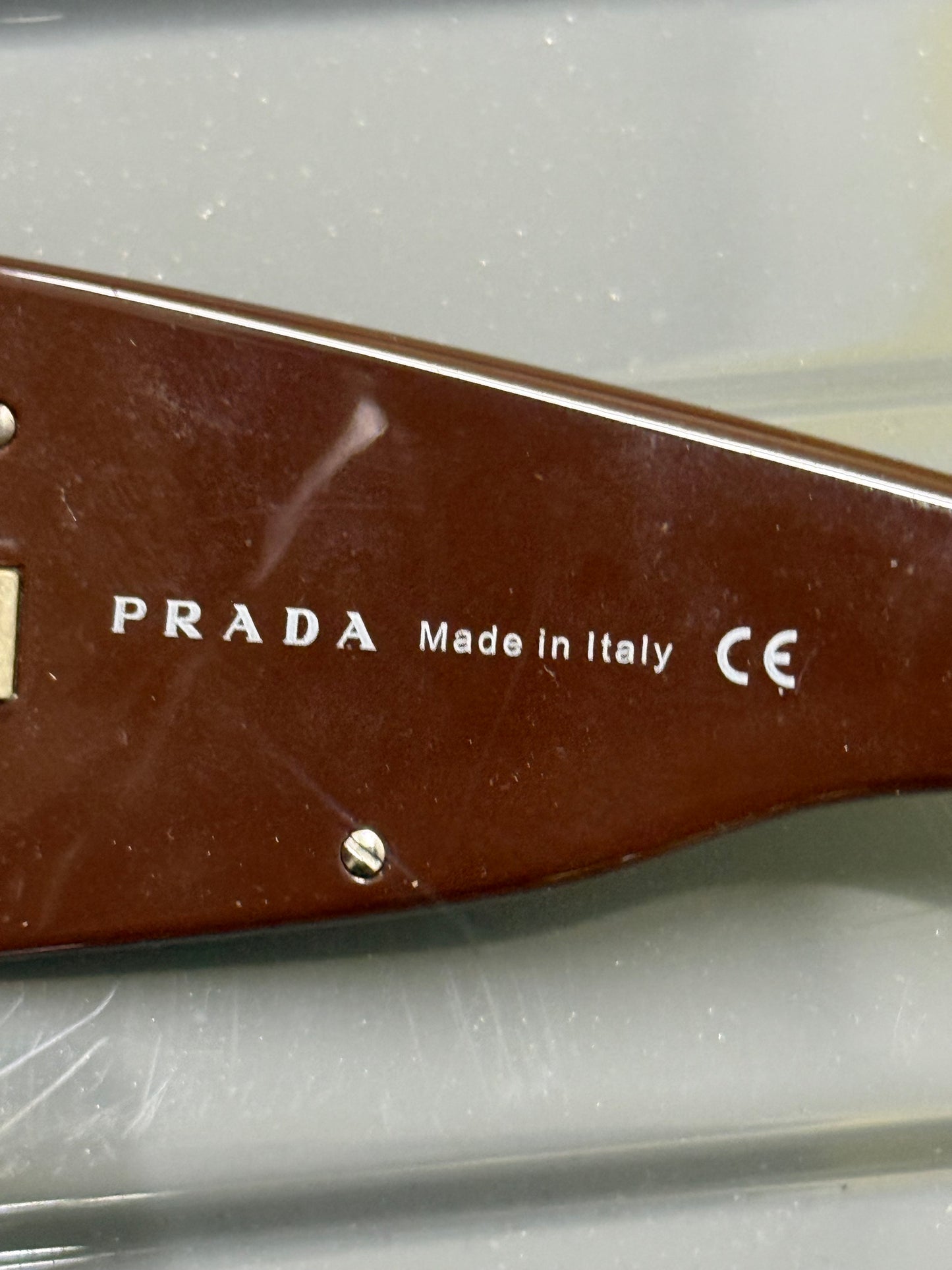 000’s Prada Wrap Around Oversized Sunglasses