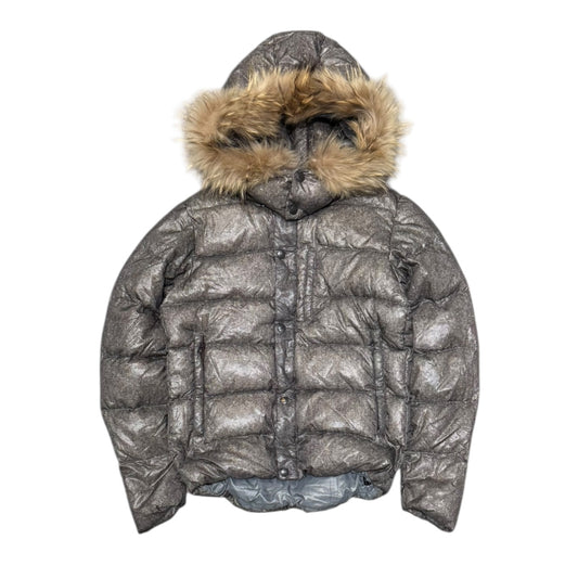 000’s John Bull Glossy Fur Hood Puffer (M)