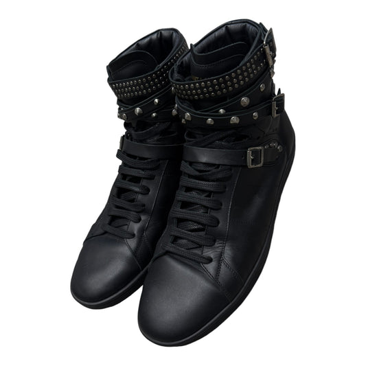 Saint Laurent SL16H Belted Studded High Tops (EU 45 - UK 11)