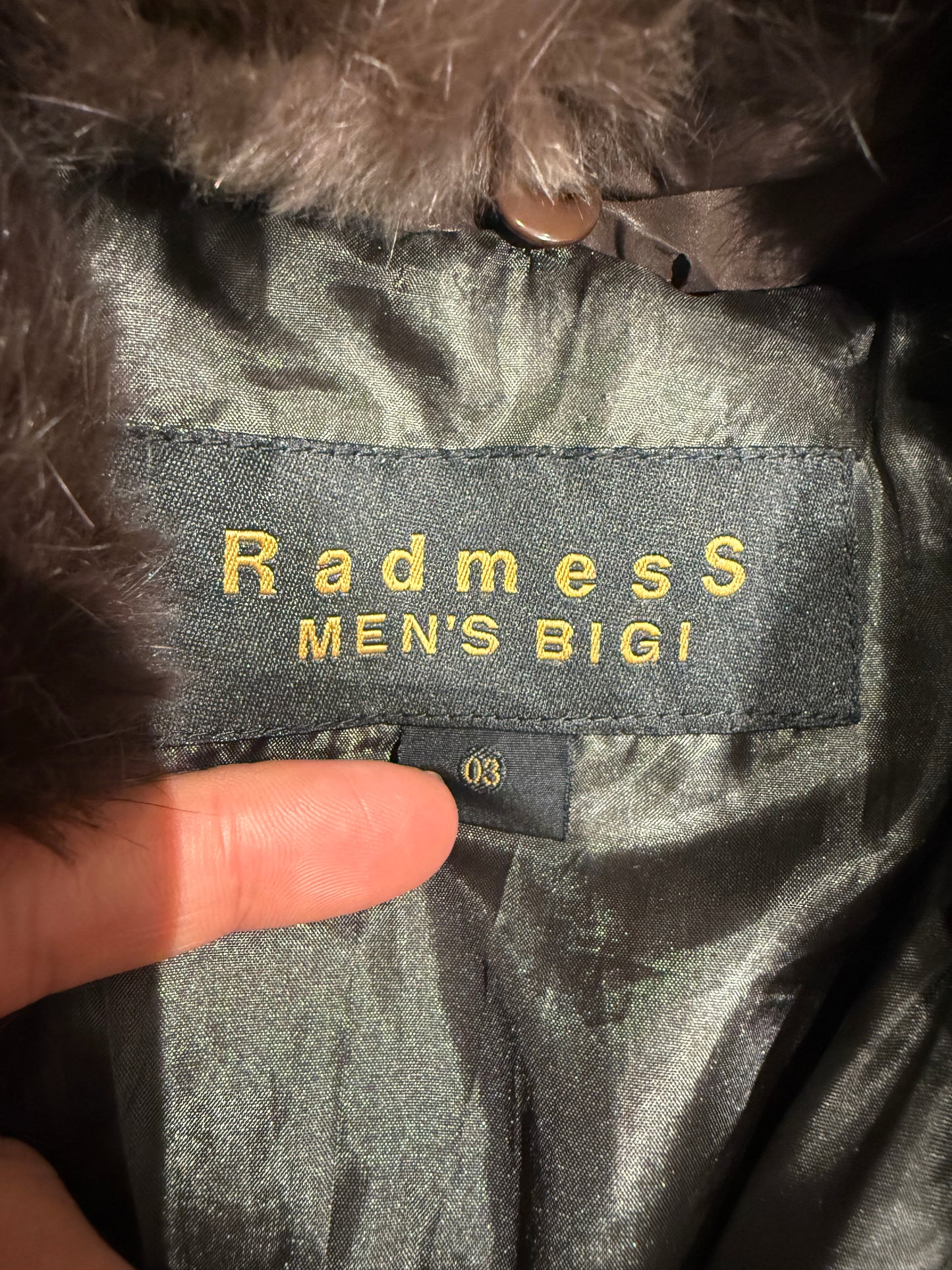 000’s Bigi Fur Collar Puffer (M)