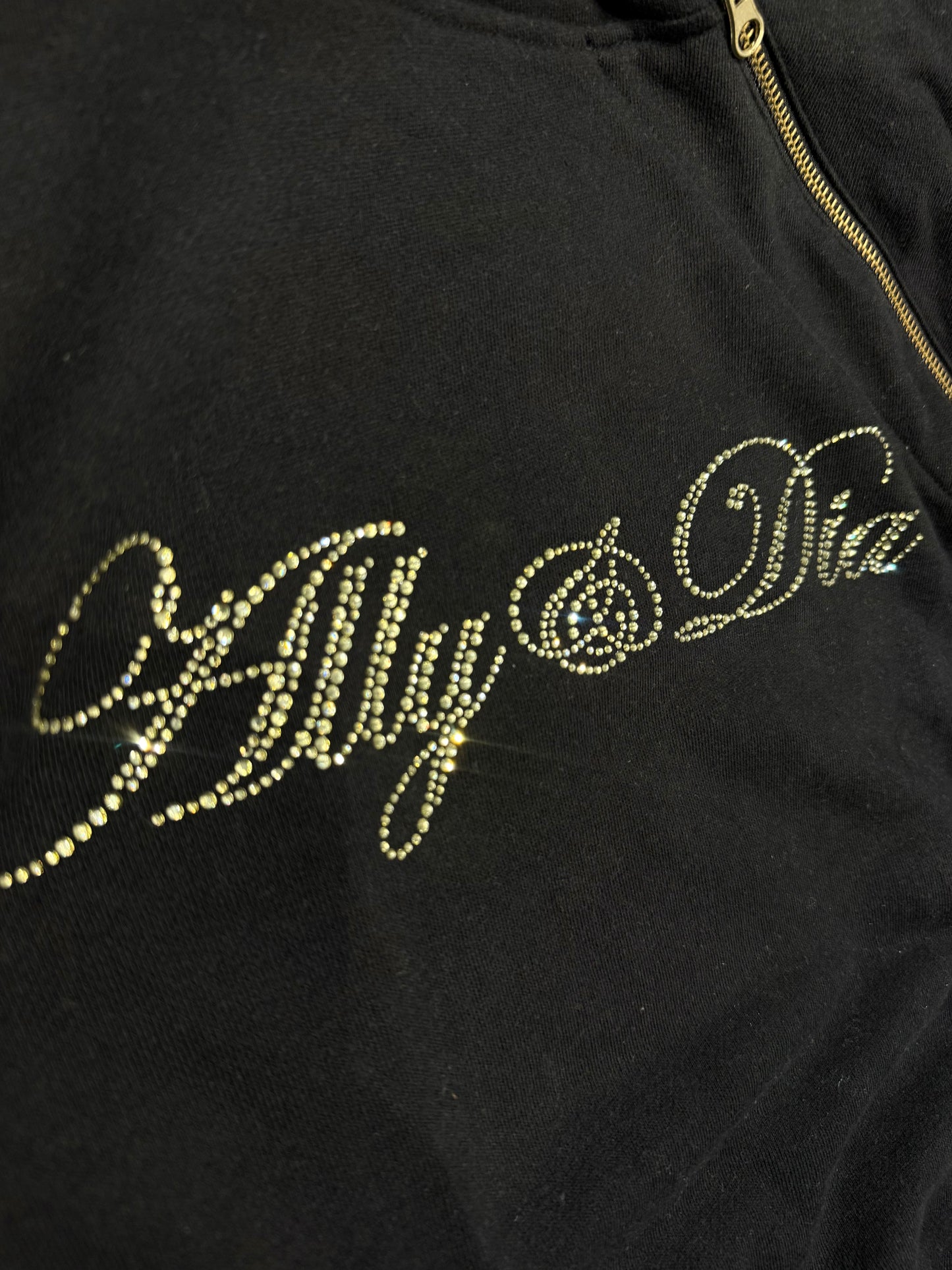 000’s Ally & Dia Asymmetrical Zip Hoodie (L)