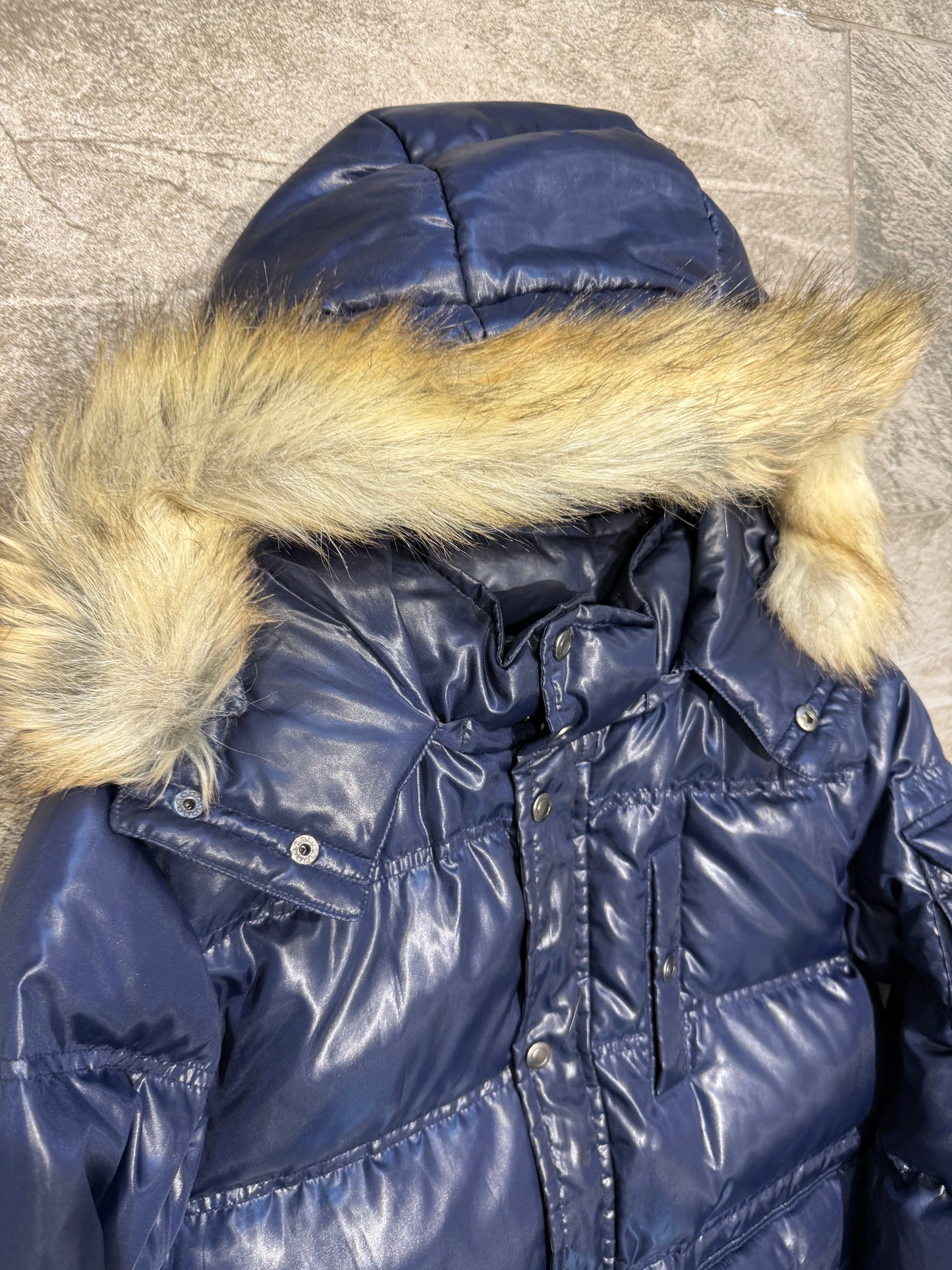 000’s Fort Point Glossy Fur Puffer (M)