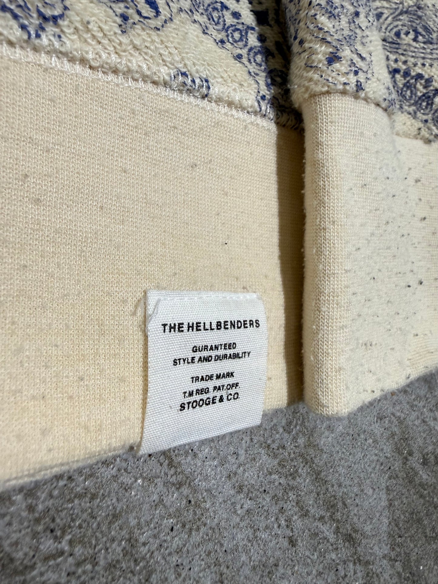 000’s Stooge & Co Paisley Hoodie (S)