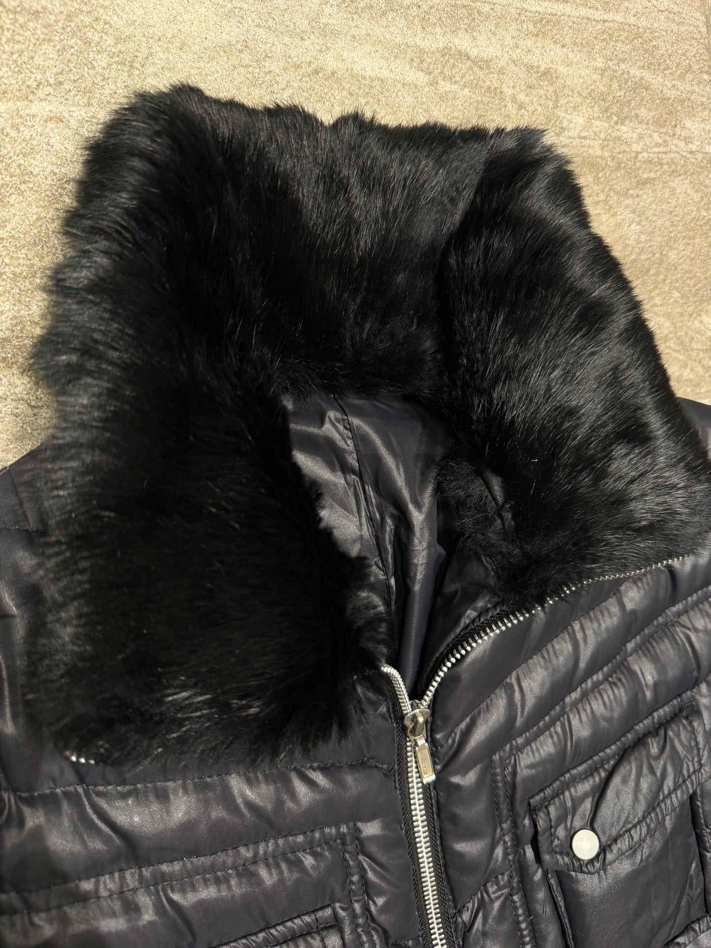 Abahouse Fur Collar Puffer (S)