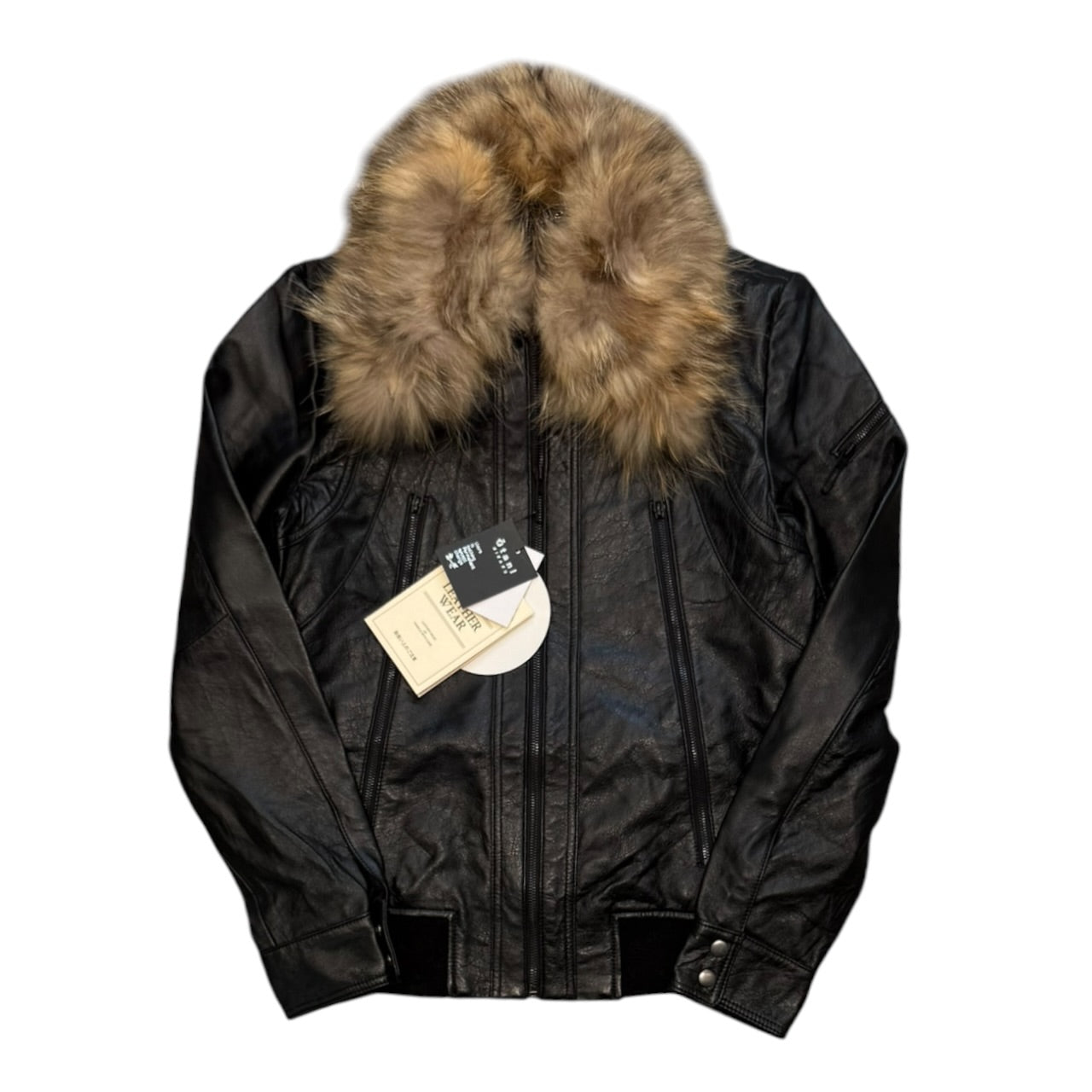 000’s Otani Hikachu Fur Leather Jacket (M)