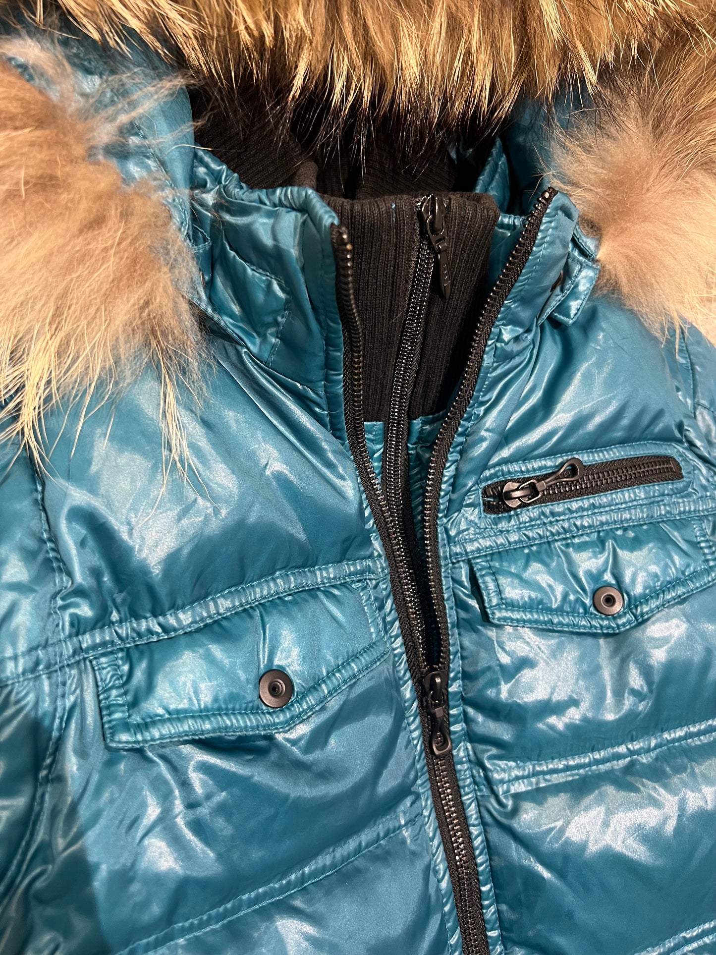 000’s Nicole Club Fur Puffer Jacket