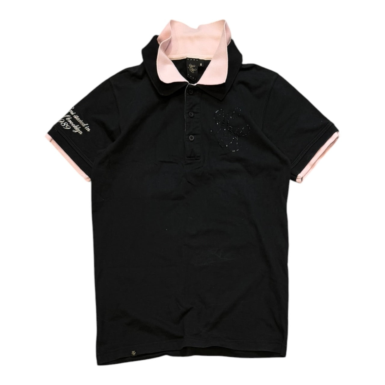 000’s Karl Kani Double Collar Polo (S)