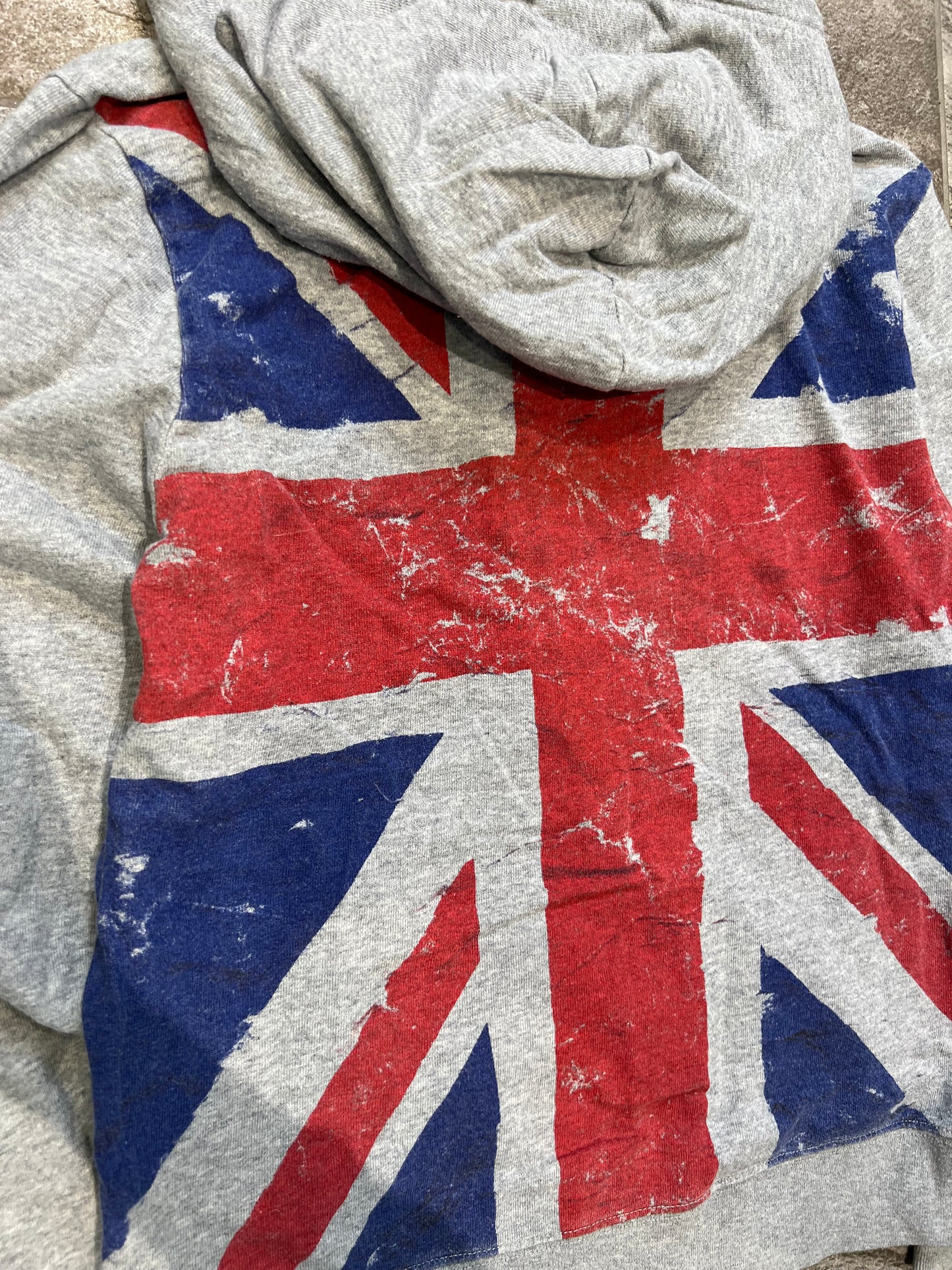 Graniph Union Jack Zip Up hoodie