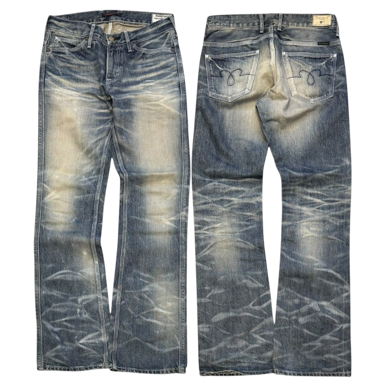 000’s Blueway Whiskered Jeans (30”)