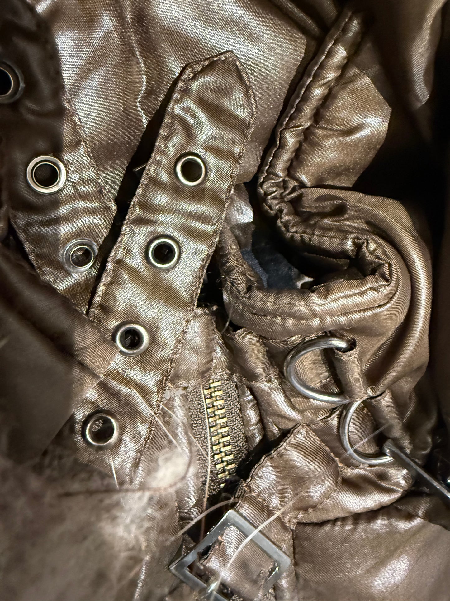 000’s Beno Fur Hood Puffer (M-L)
