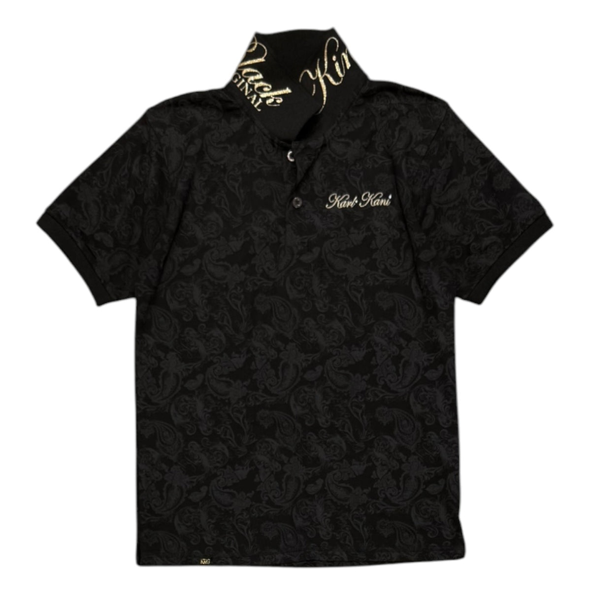 000’s Karl Kani Paisley Polo (XS)
