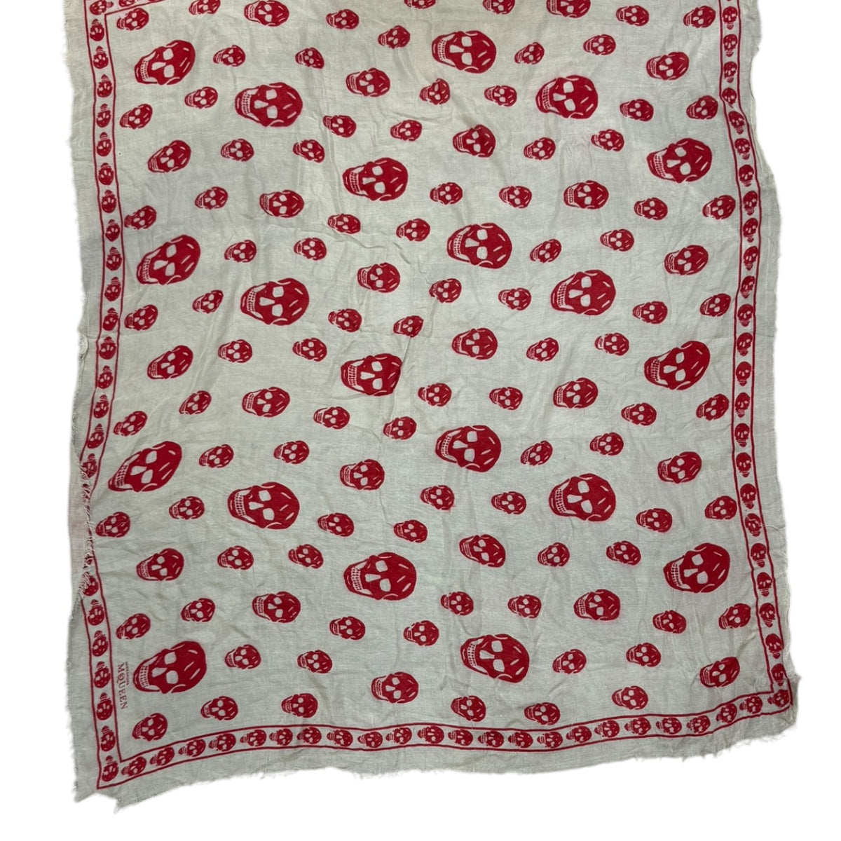 Alexander McQueen Skull Scarf