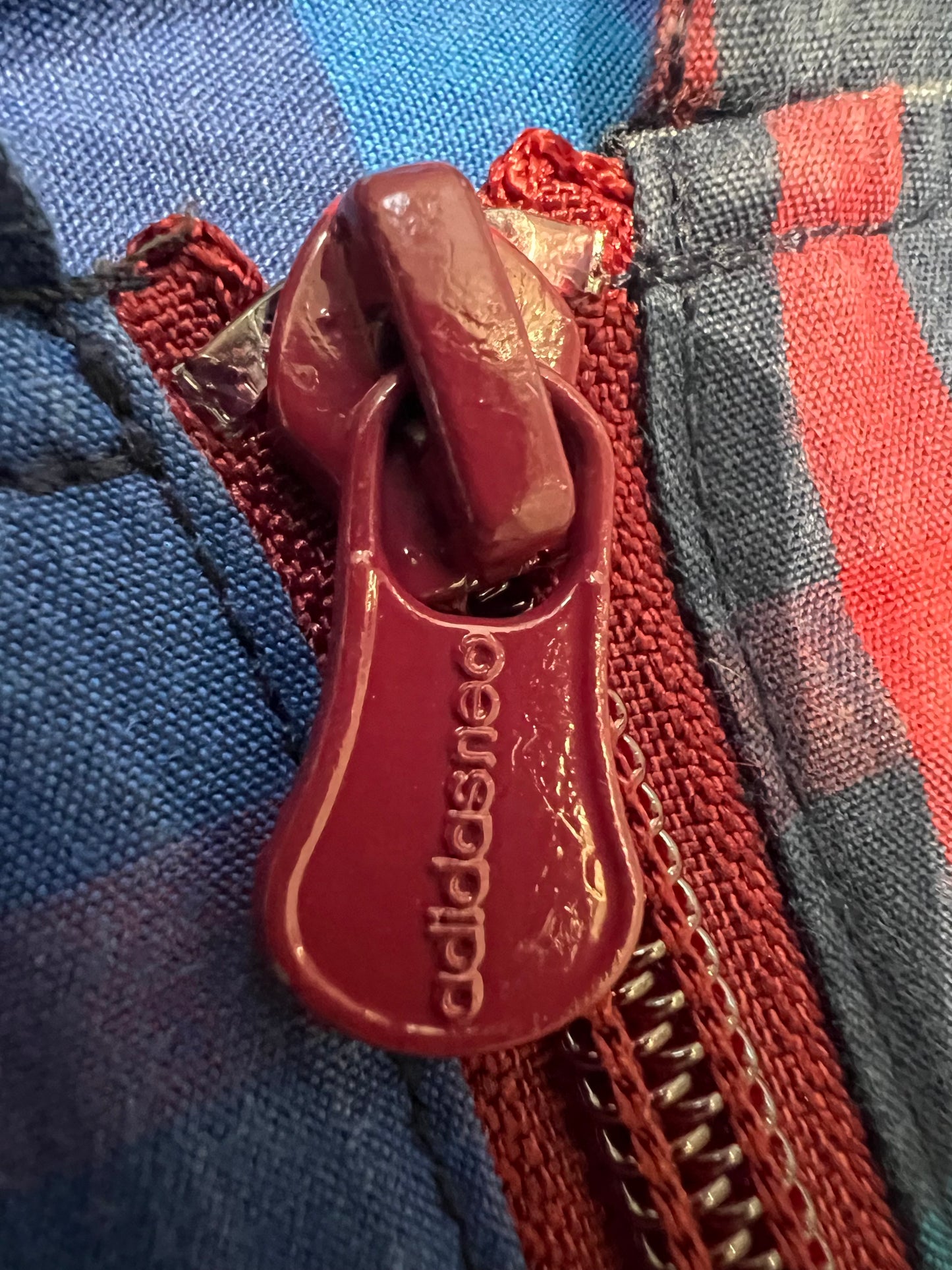 000’s Adidas Neo Plaid/Checkered Windbreaker