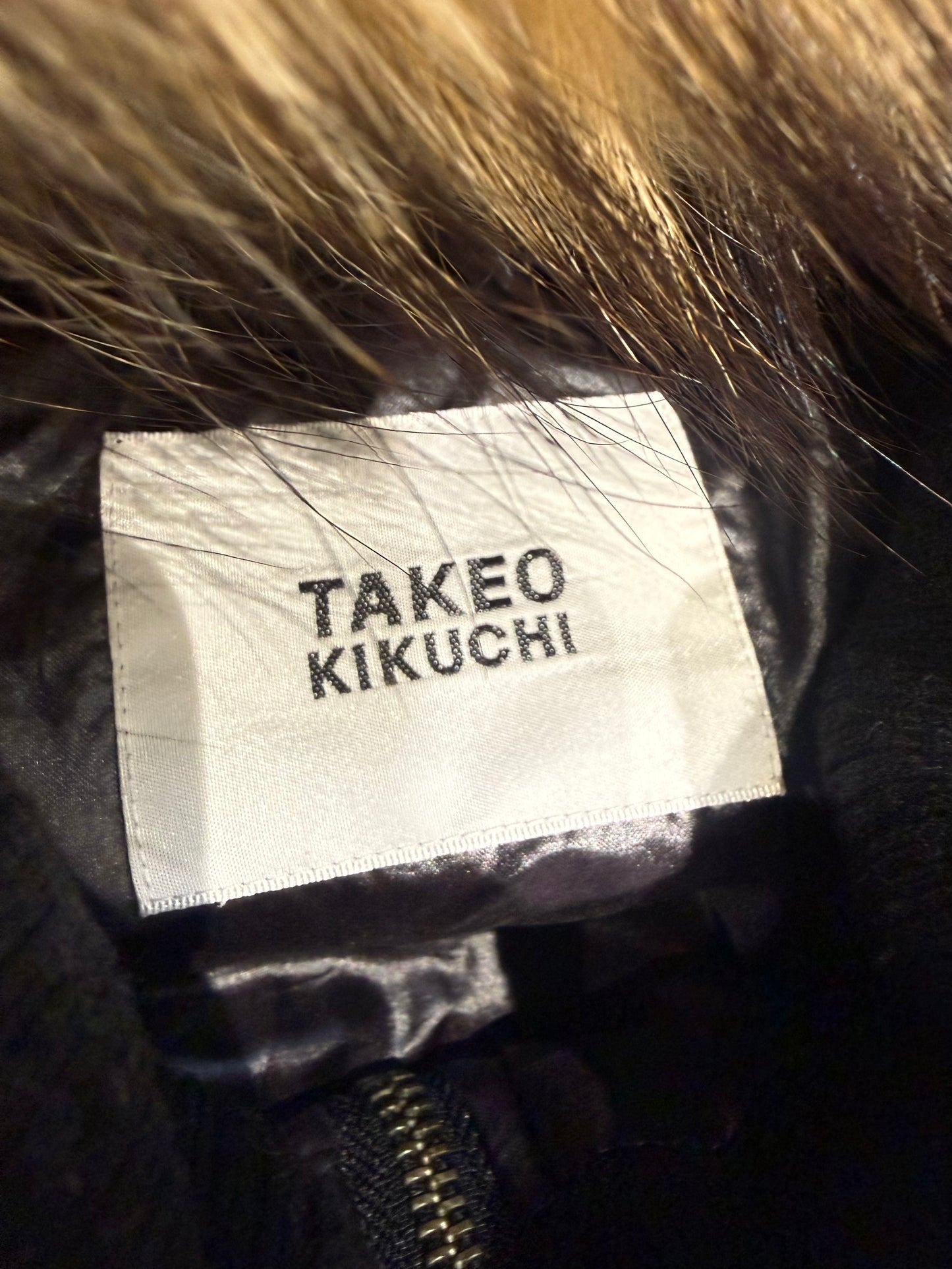 000’s Takeo Kikuchi Fur Puffer (S)