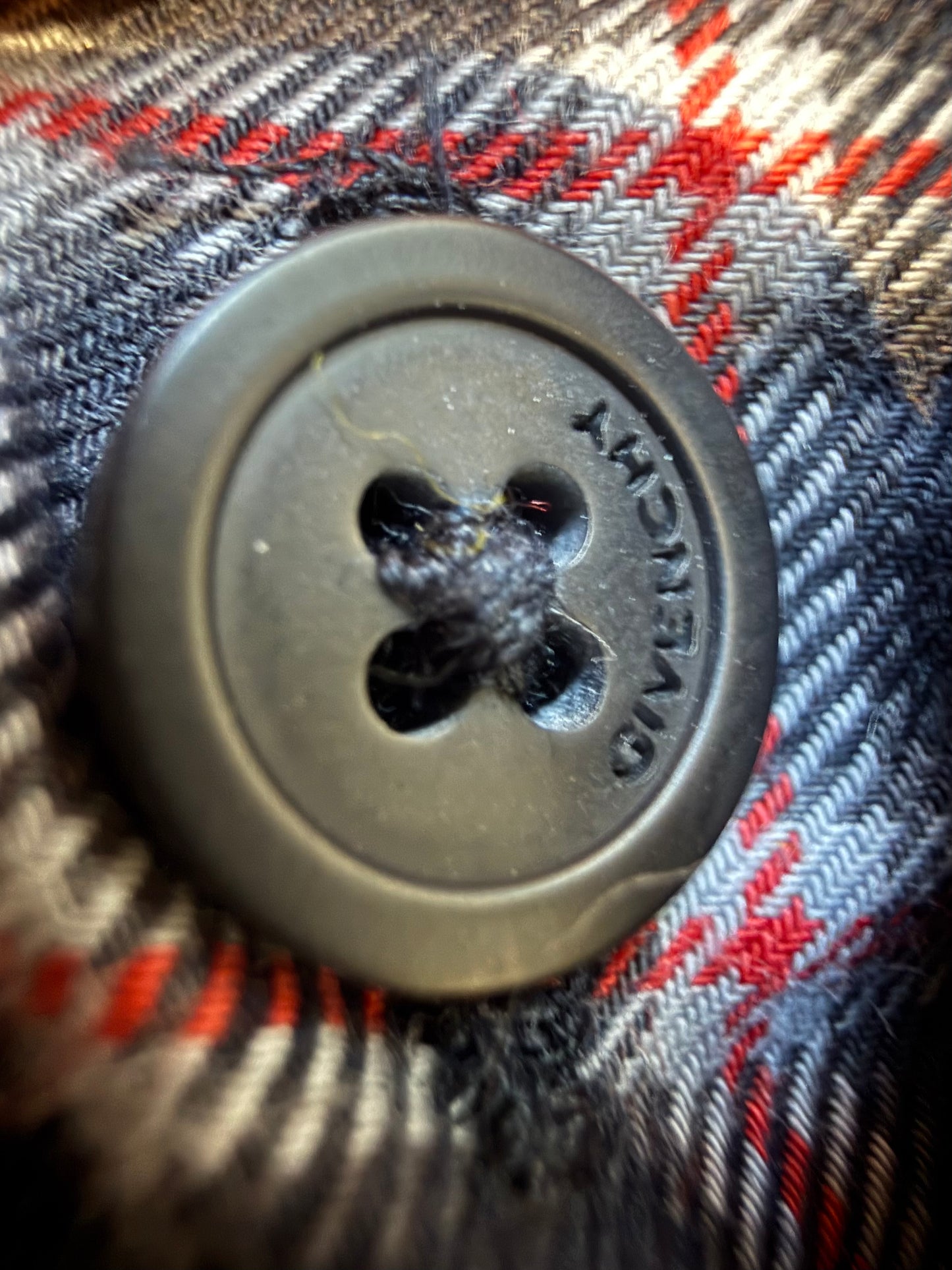 Givenchy Stars Plaid Flannel (S)