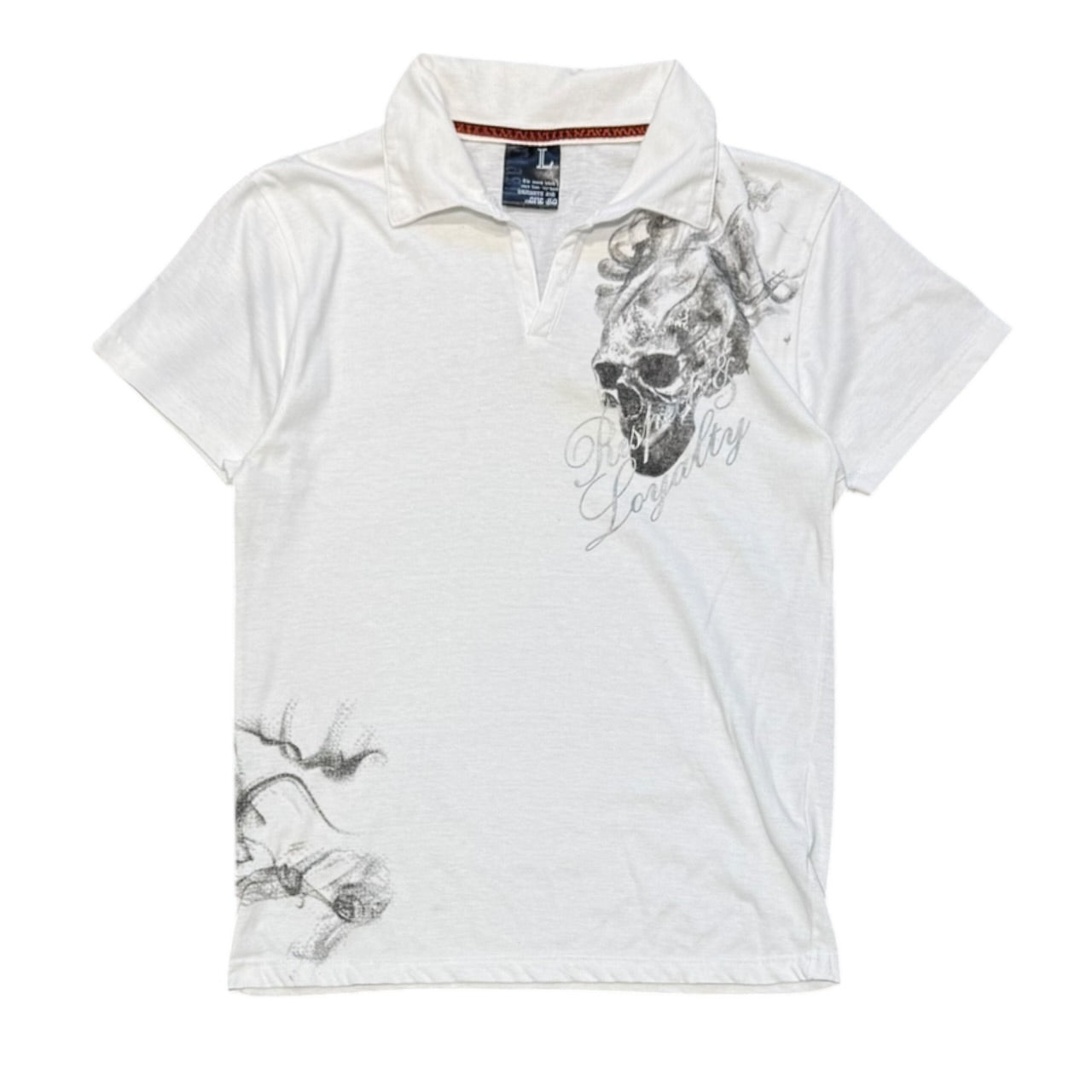 000’s Clash Ahead Skull Polo (M)