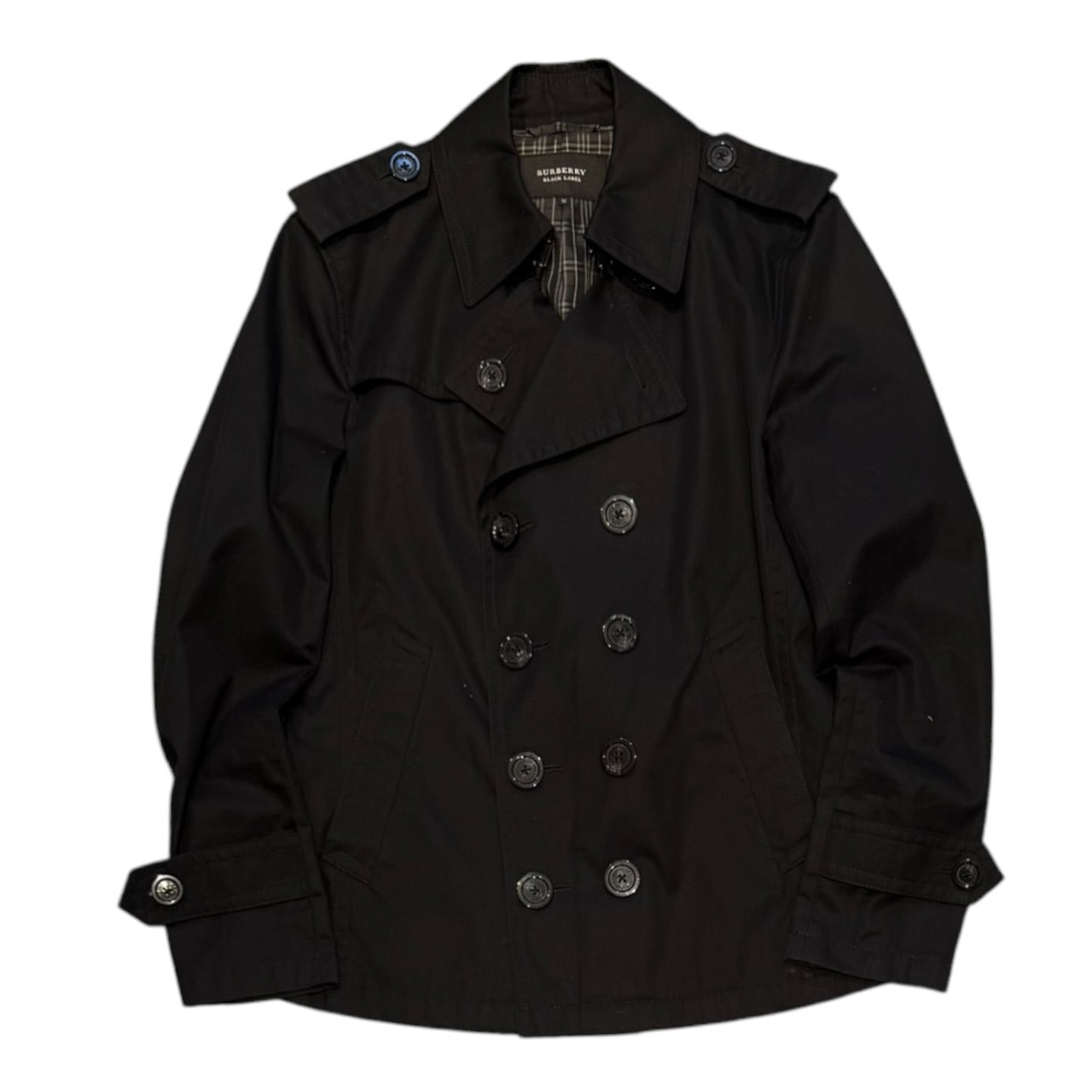 000’s Burberry Napoleon Jacket (S)