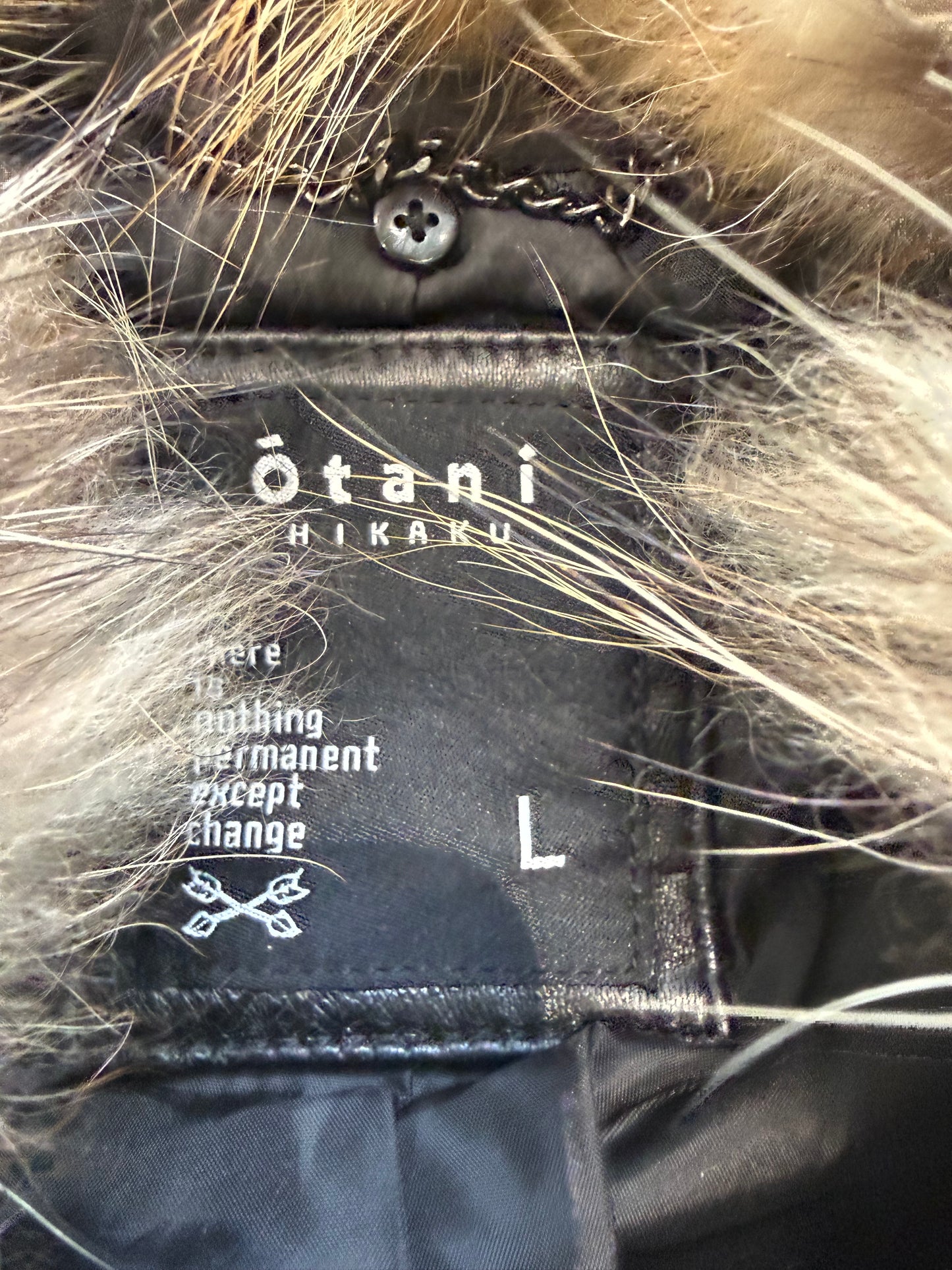 000’s Otani Hikachu Fur Leather Jacket (M)