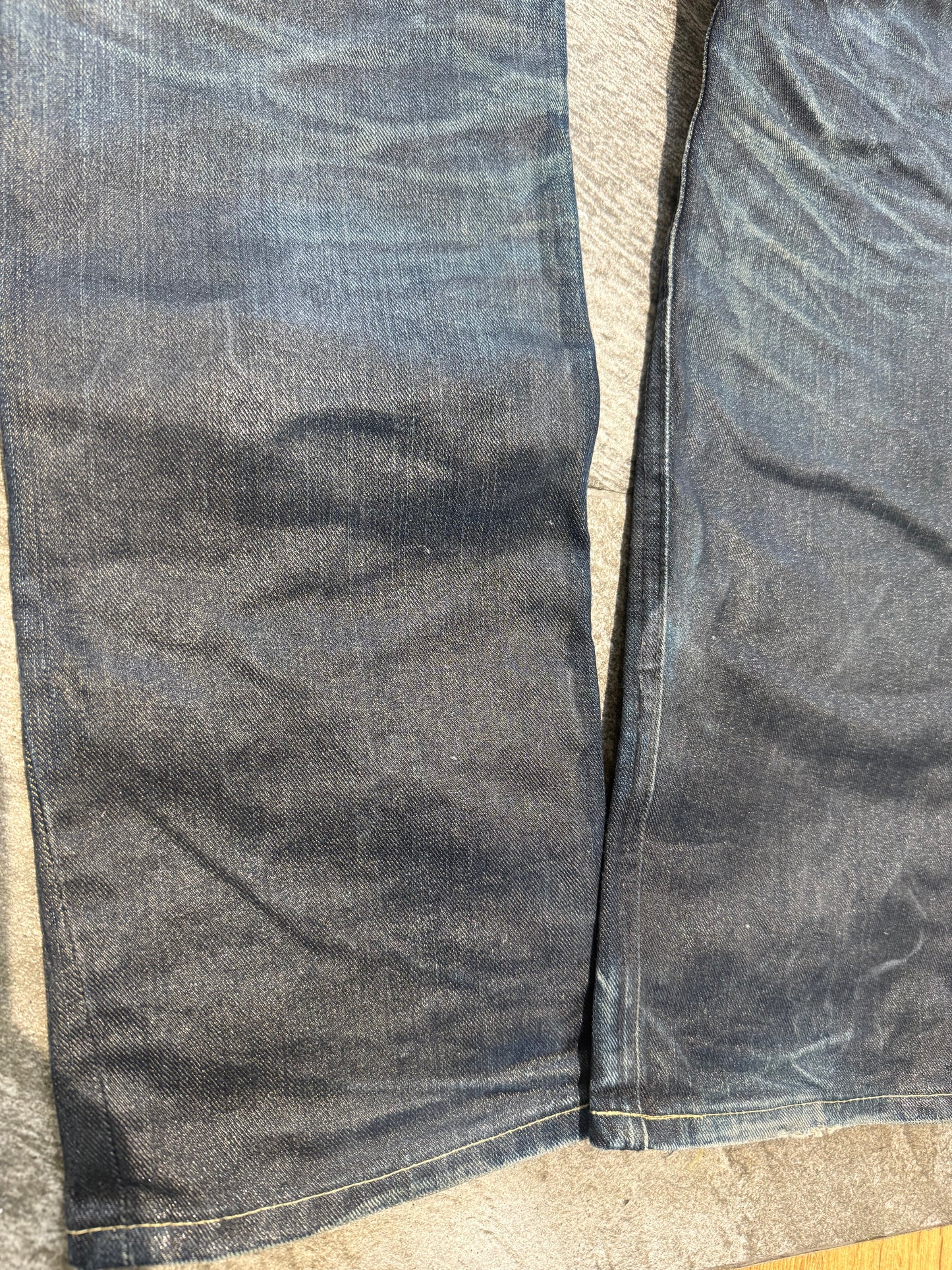 000’s Lee X Takeo Kikuchi Waxed Jeans (33”)