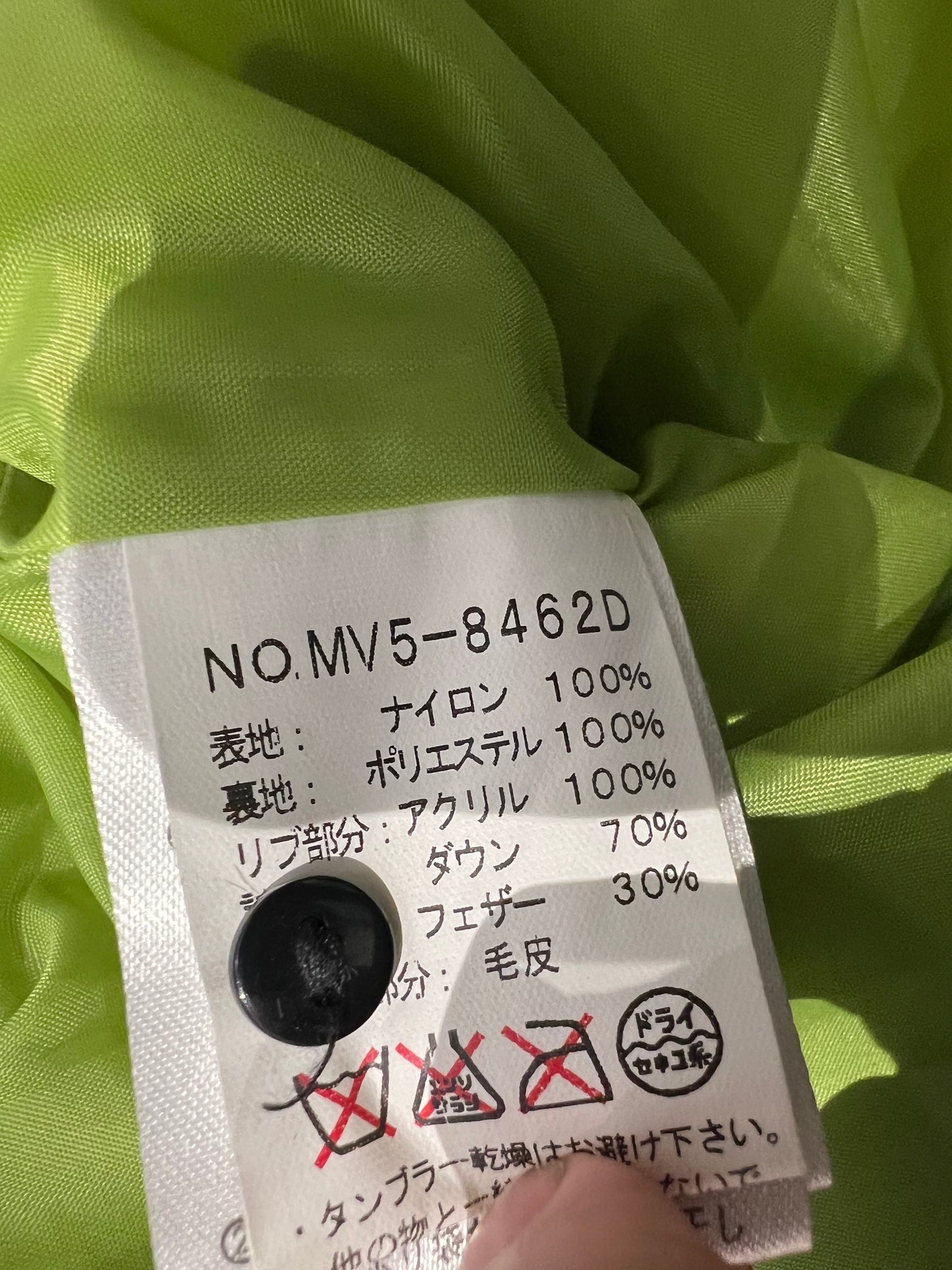 000’s Semantic Design Fur Hood Puffer