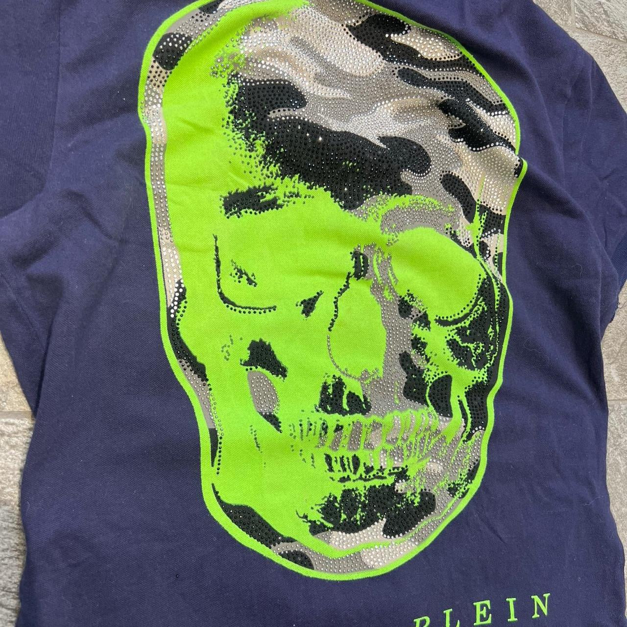 000’s Philipp Plein Homme Skull Polo