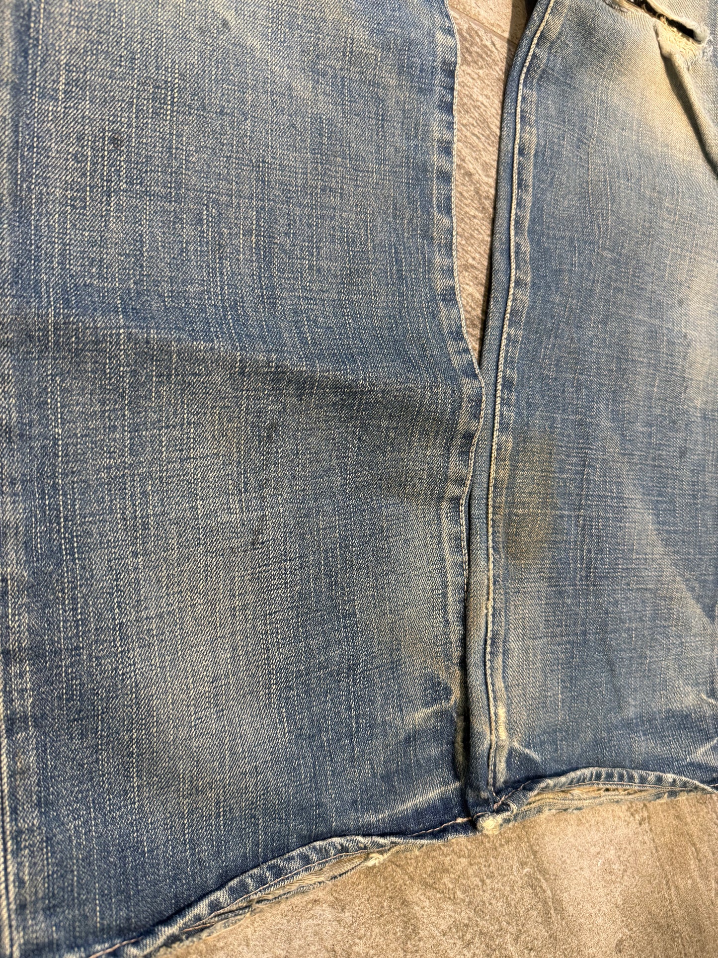 000’s Takeo Kikuchi Distressed Jeans (35”)