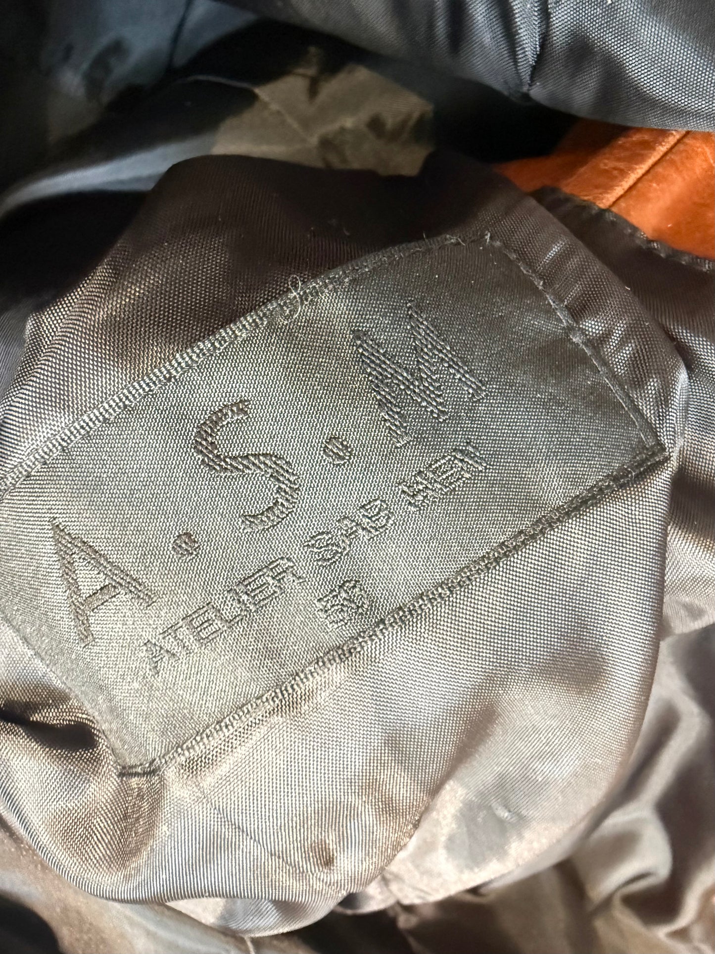 000’s ASM Buffalo Leather Jacket (S)