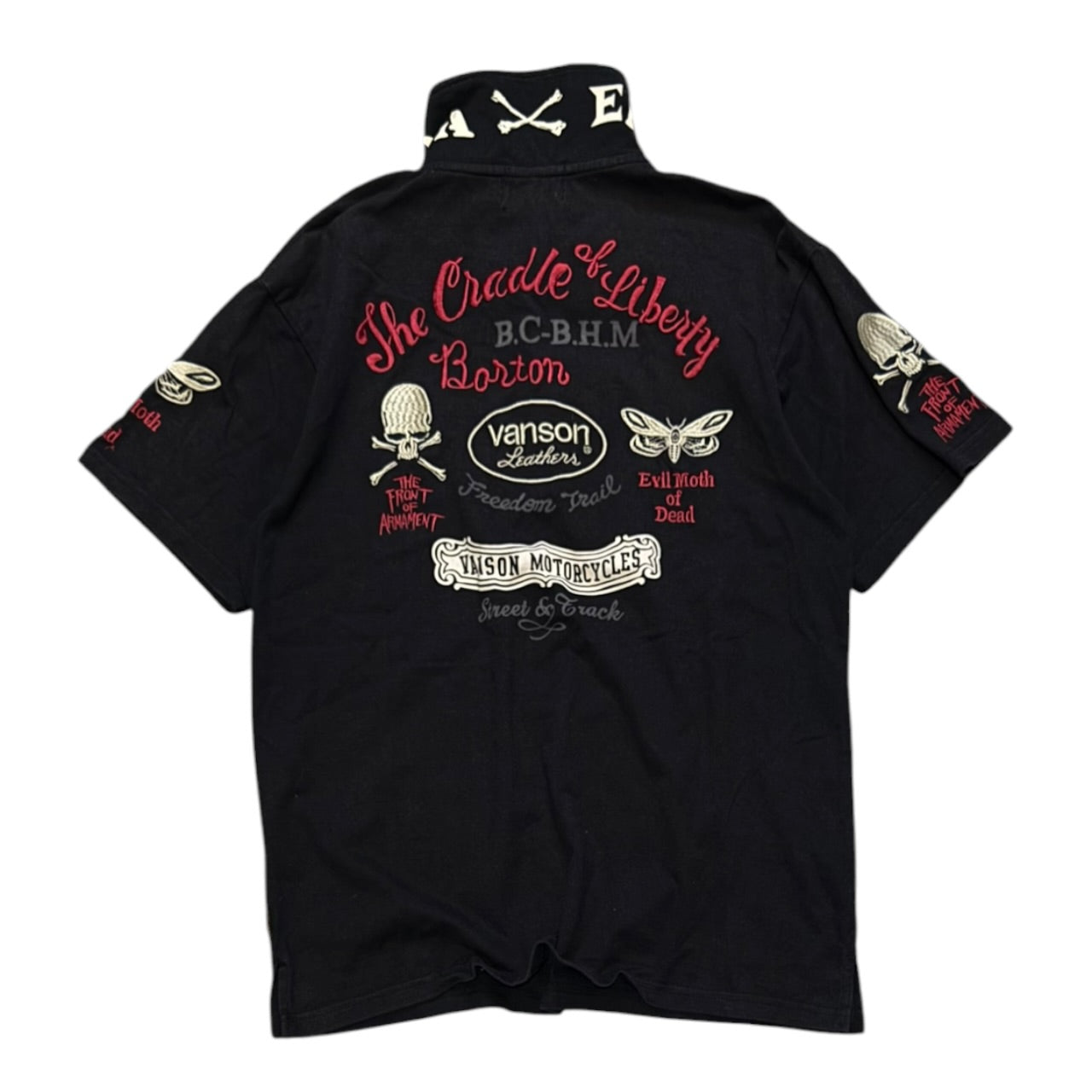 000’s Vanson Skull Polo (M)